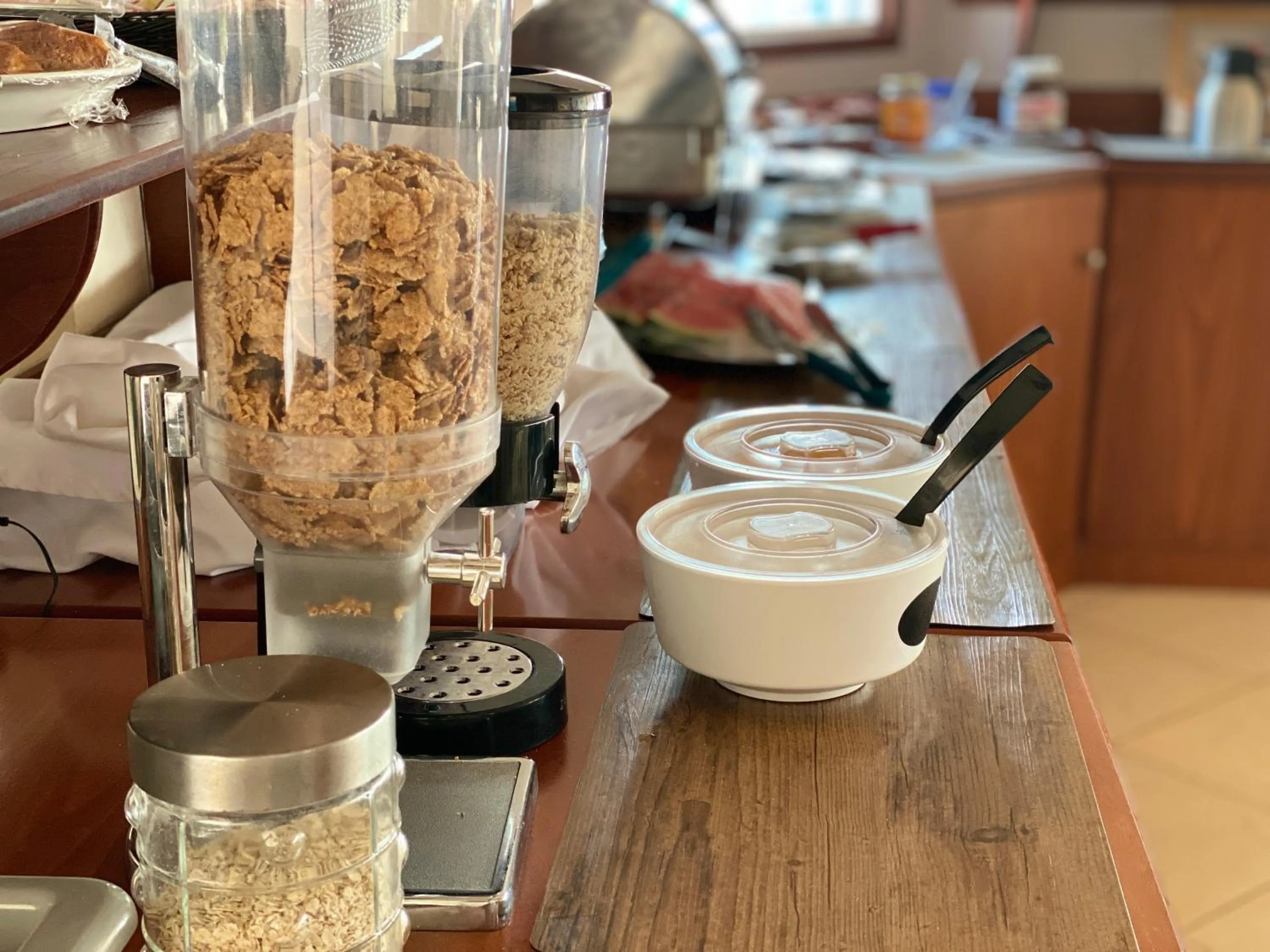 Breakfast in Mammis Beach Hotel