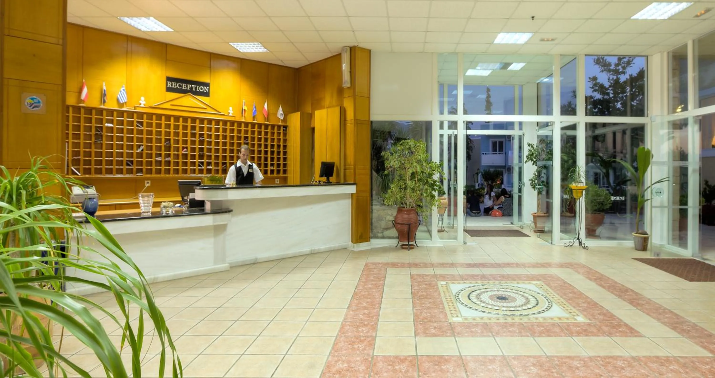 Lobby or reception in Corali Hotel