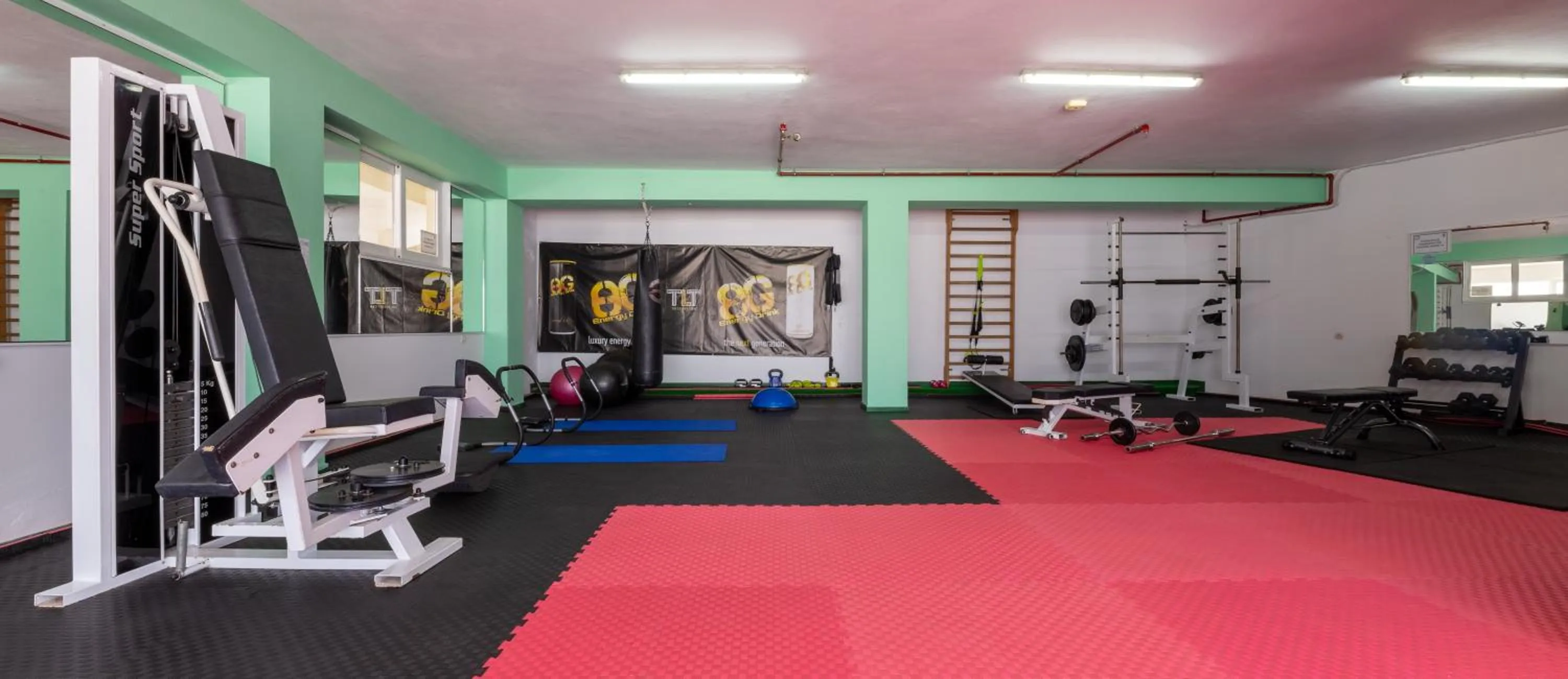 Fitness centre/facilities in Corali Hotel
