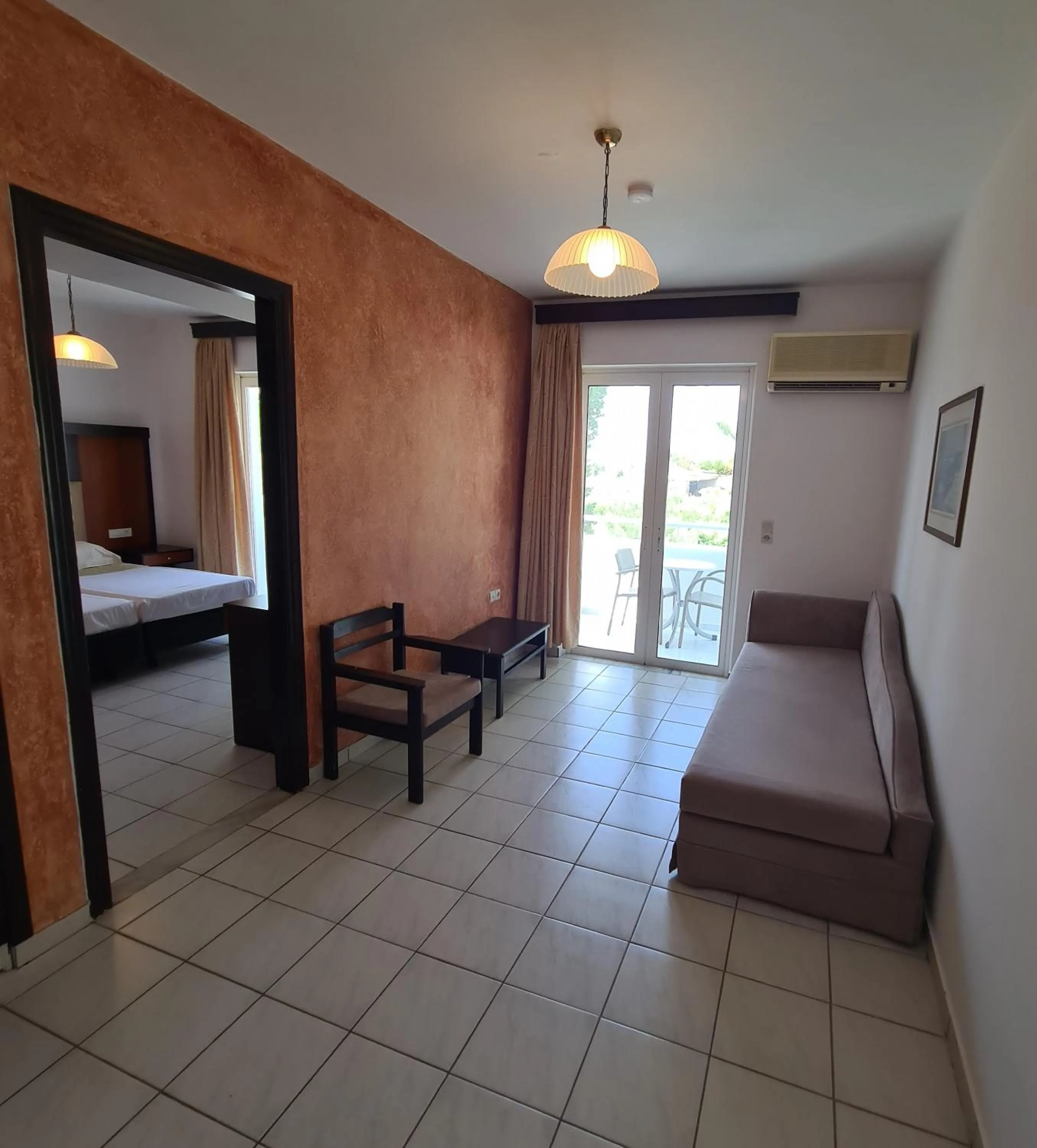 Living room, Bed in Corali Hotel