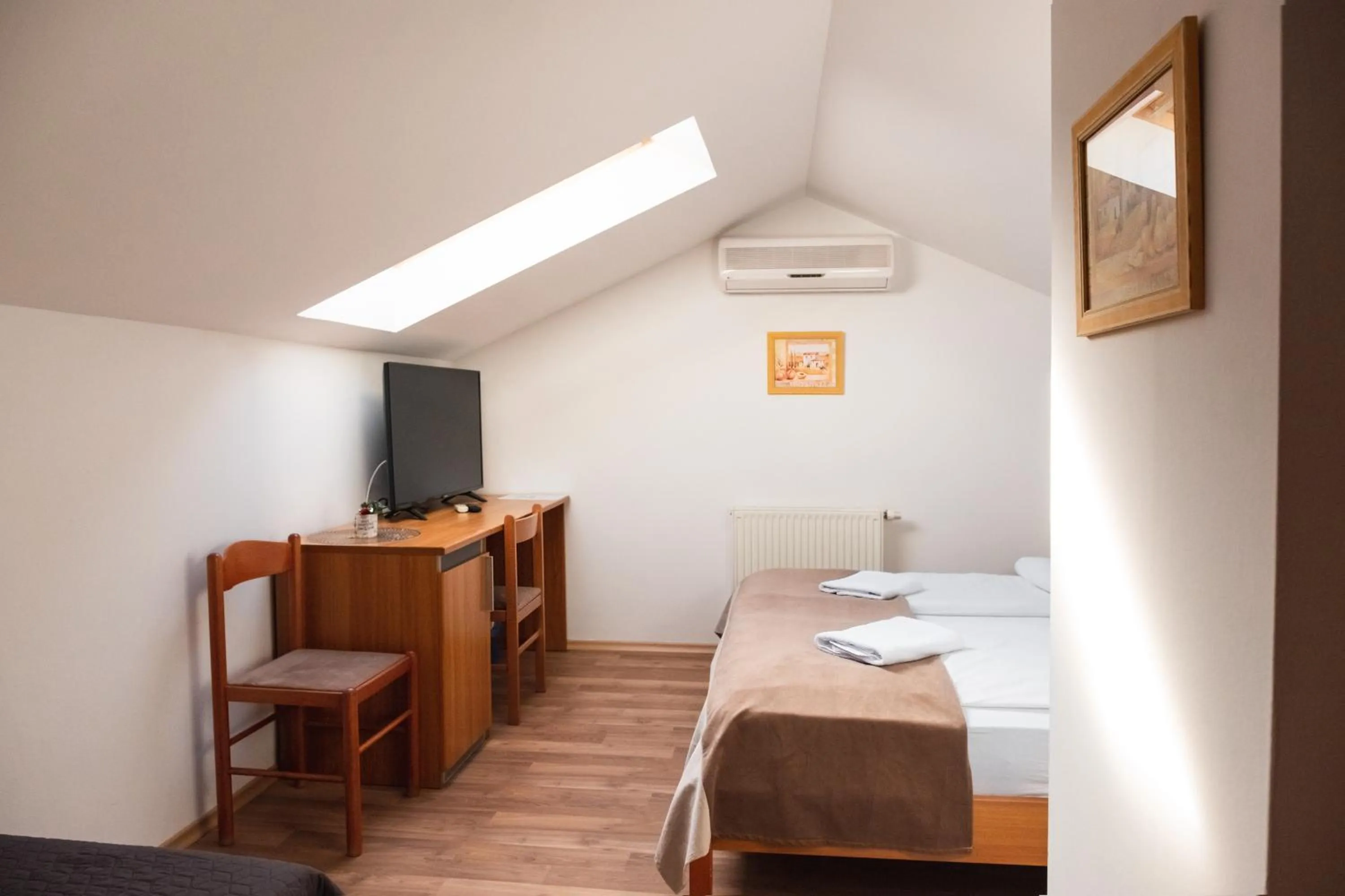 Bed in Garni Hotel Keltika