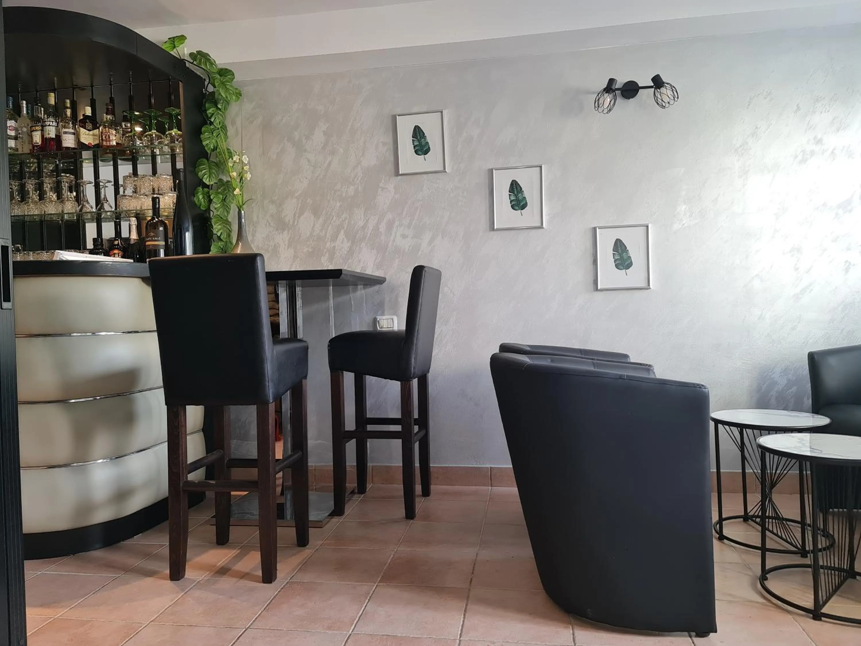 Lounge or bar in Garni Hotel Keltika