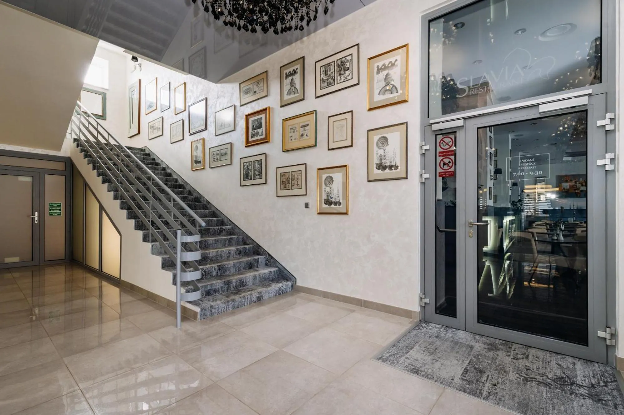 Lobby or reception in Hotel Marttel