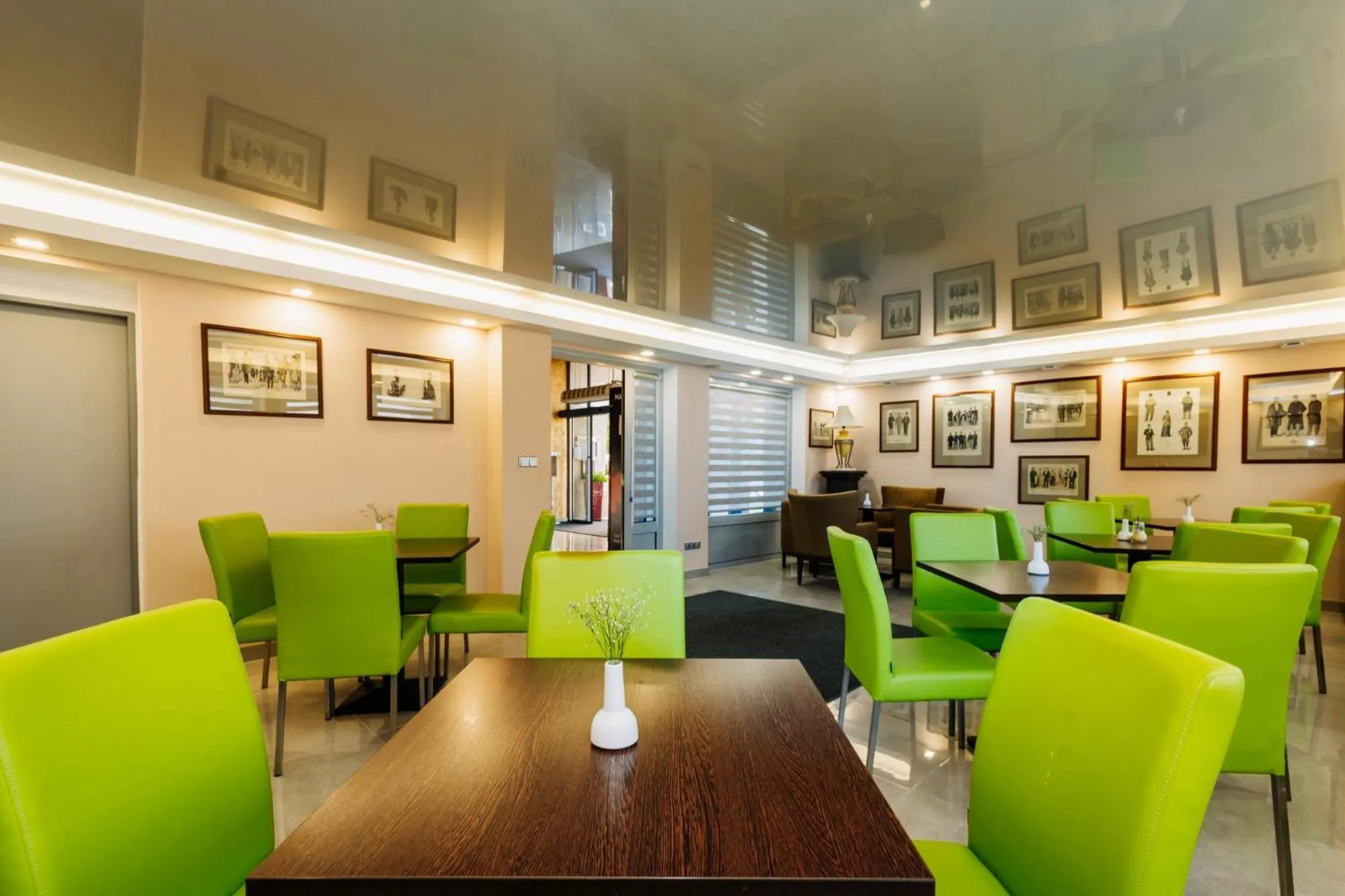 Lobby or reception in Hotel Marttel