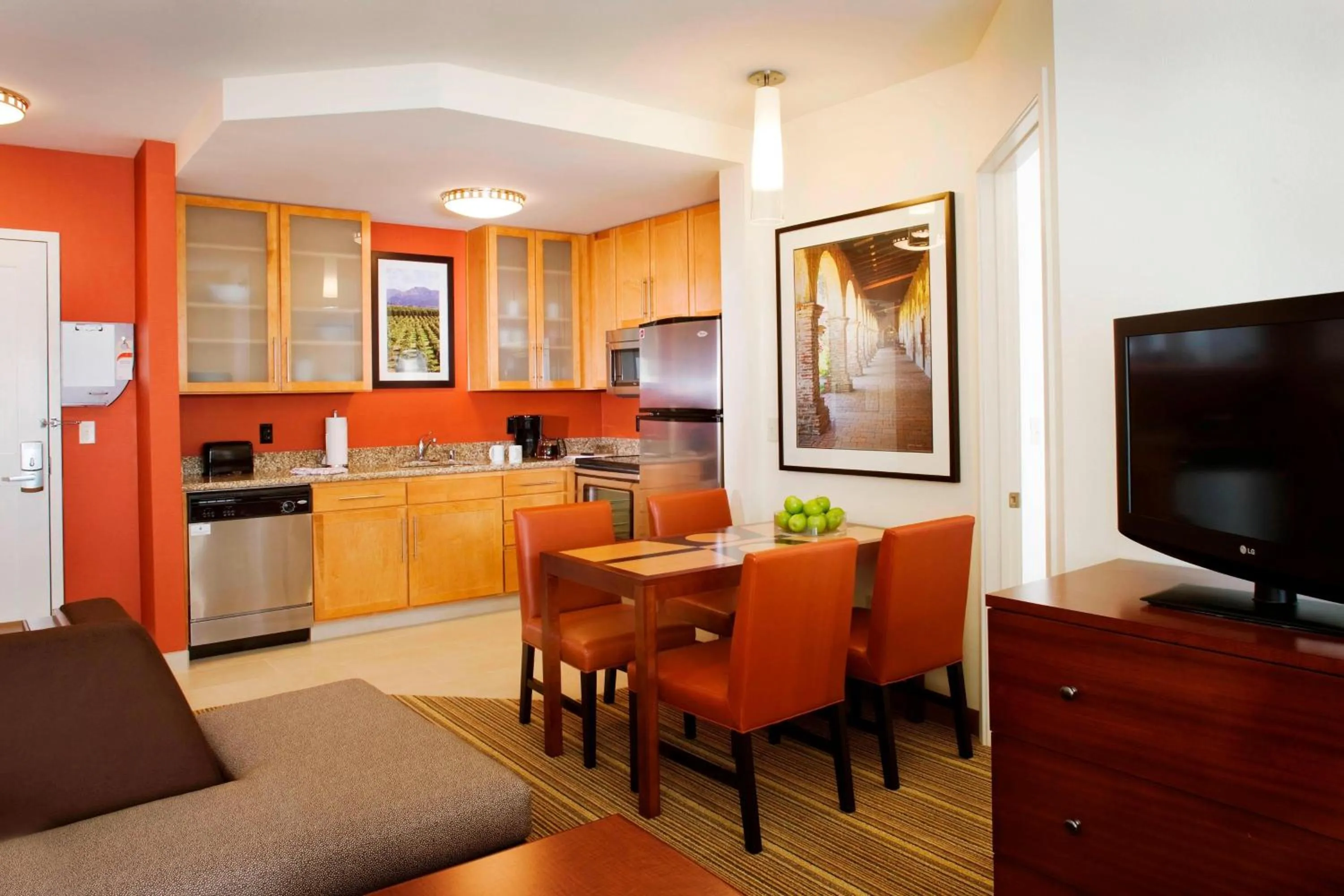 Kitchen or kitchenette in Residence Inn by Marriott San Juan Capistrano