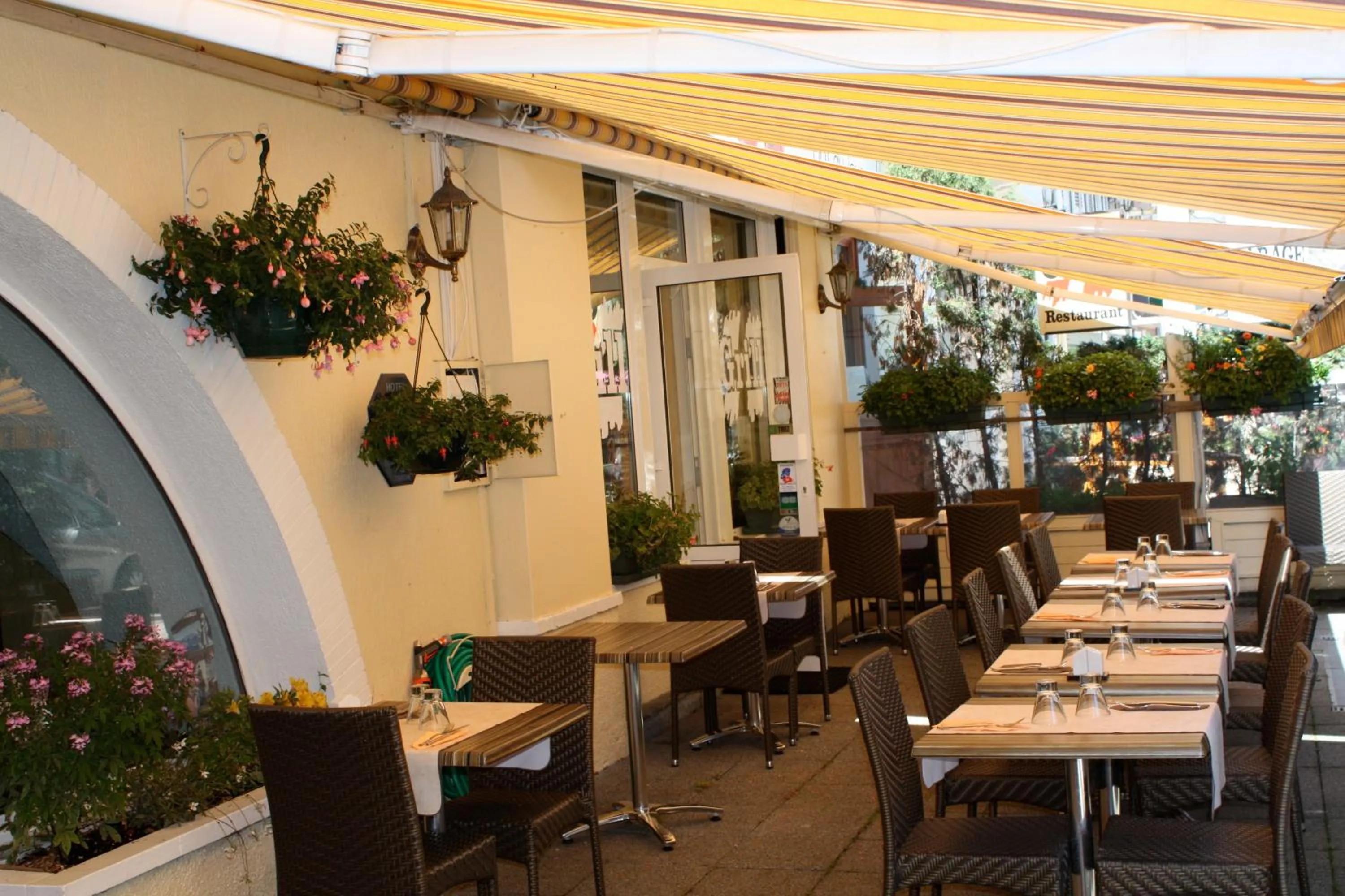 Patio in Savoy Hotel & Restaurant