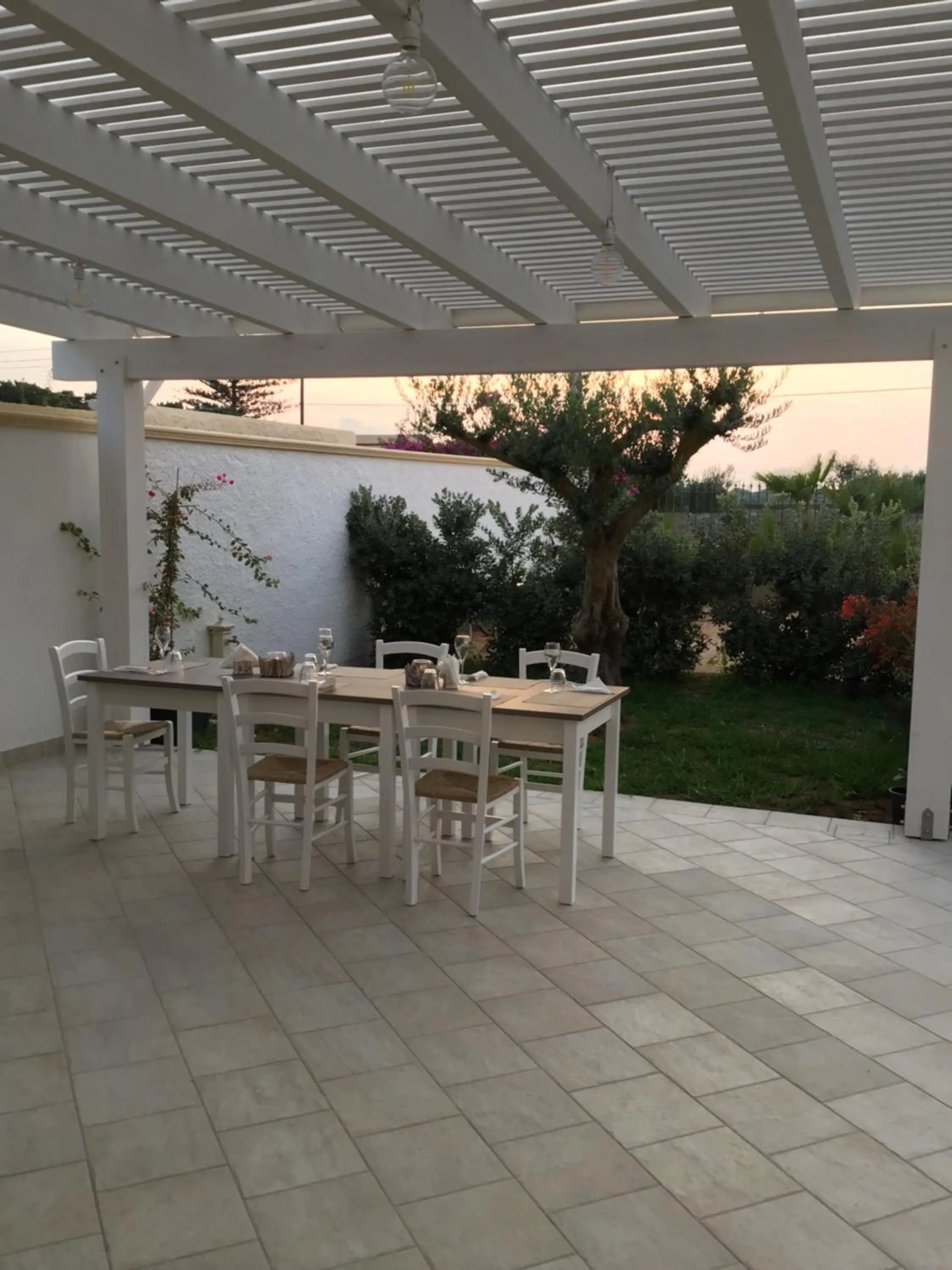 Garden view in La Rosa Dei Venti