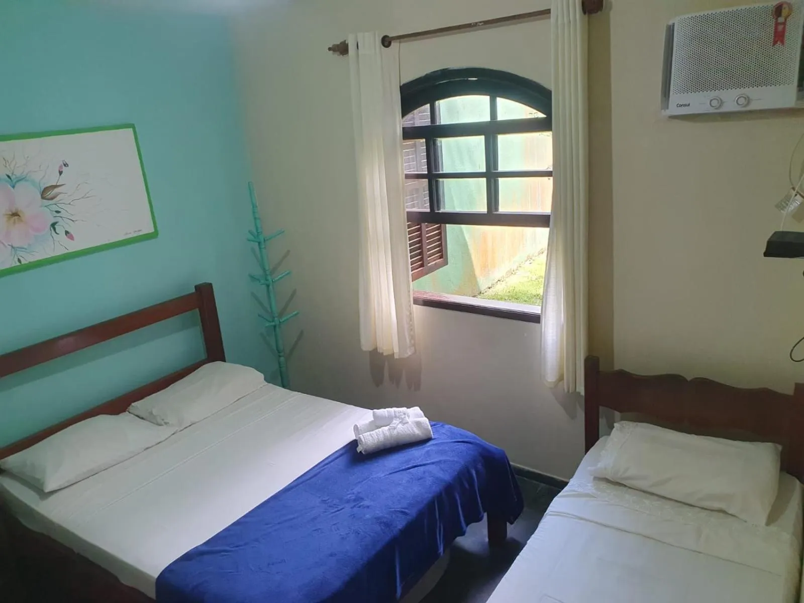 Bed in Pousada Cavalo Marinho