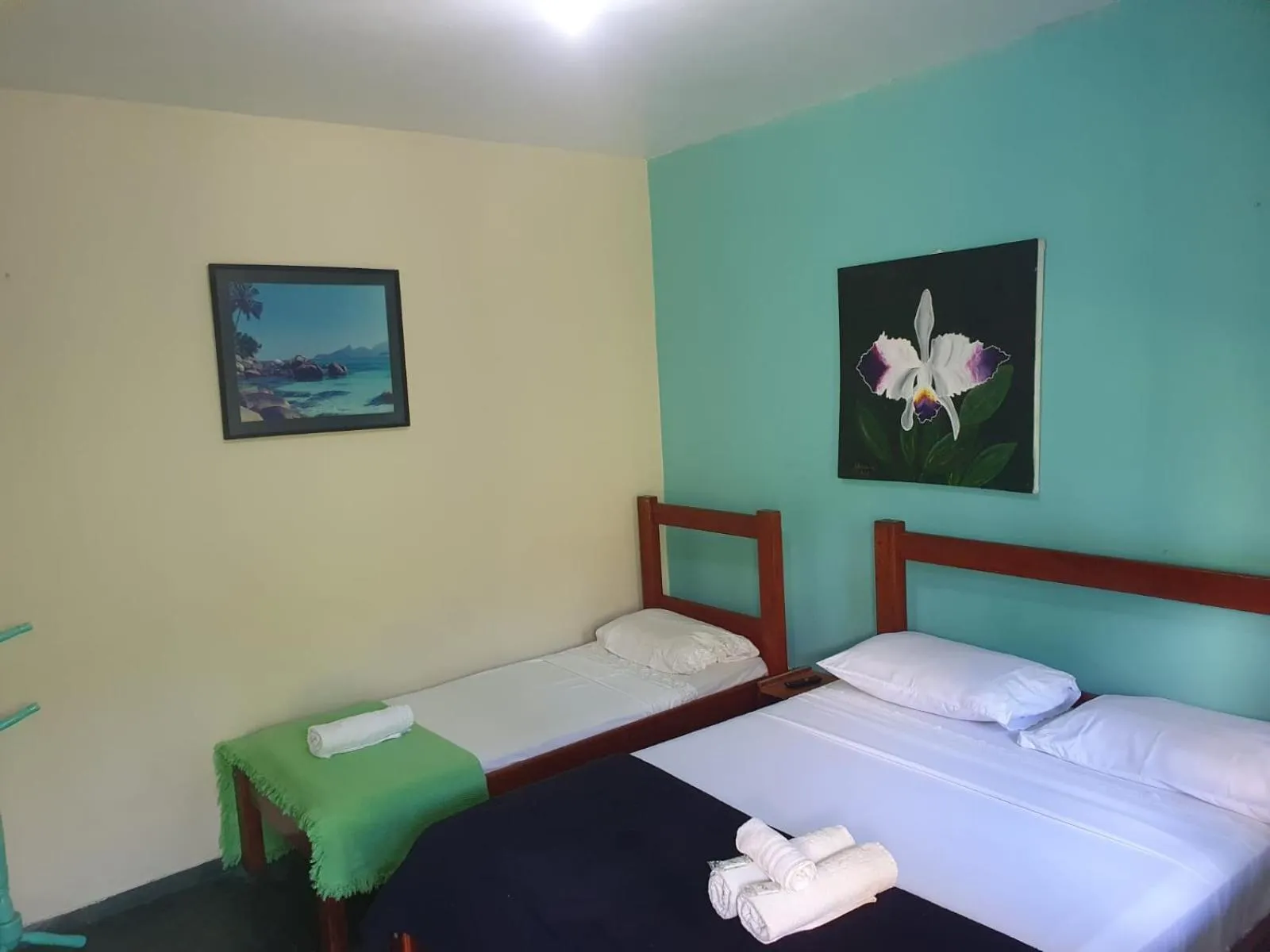 Bed in Pousada Cavalo Marinho