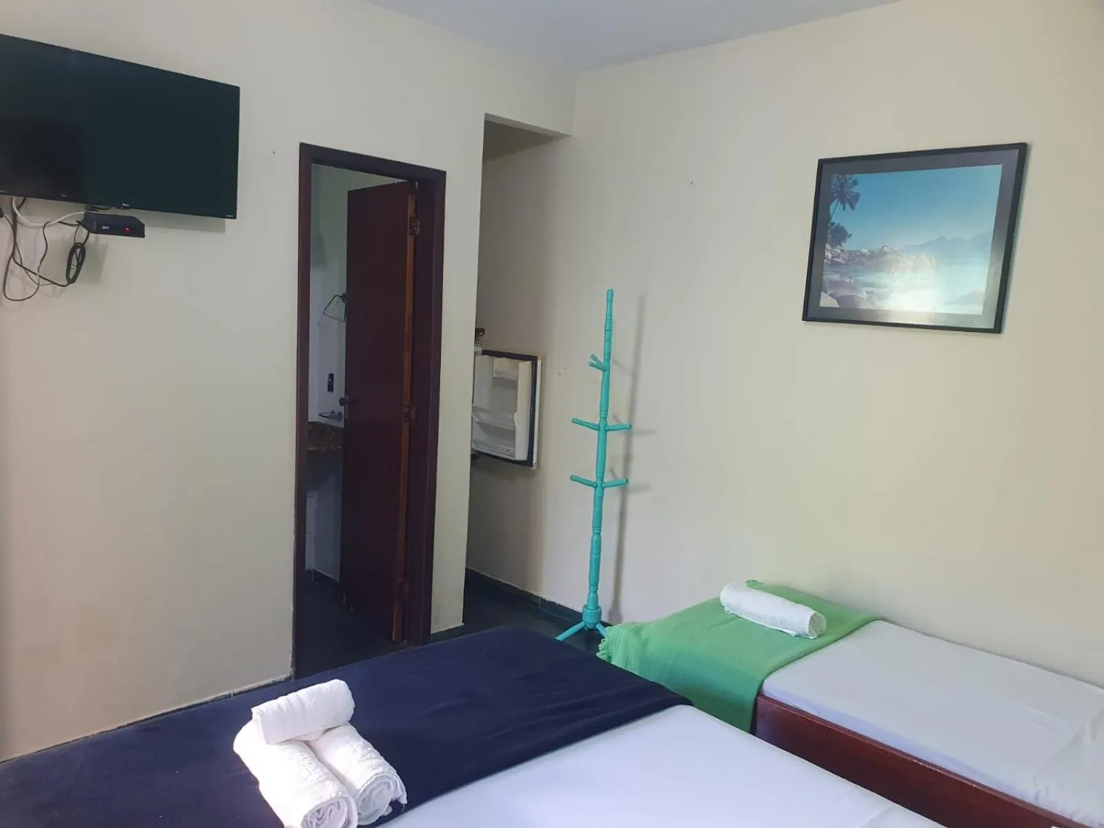 Photo of the whole room, Bed in Pousada Cavalo Marinho