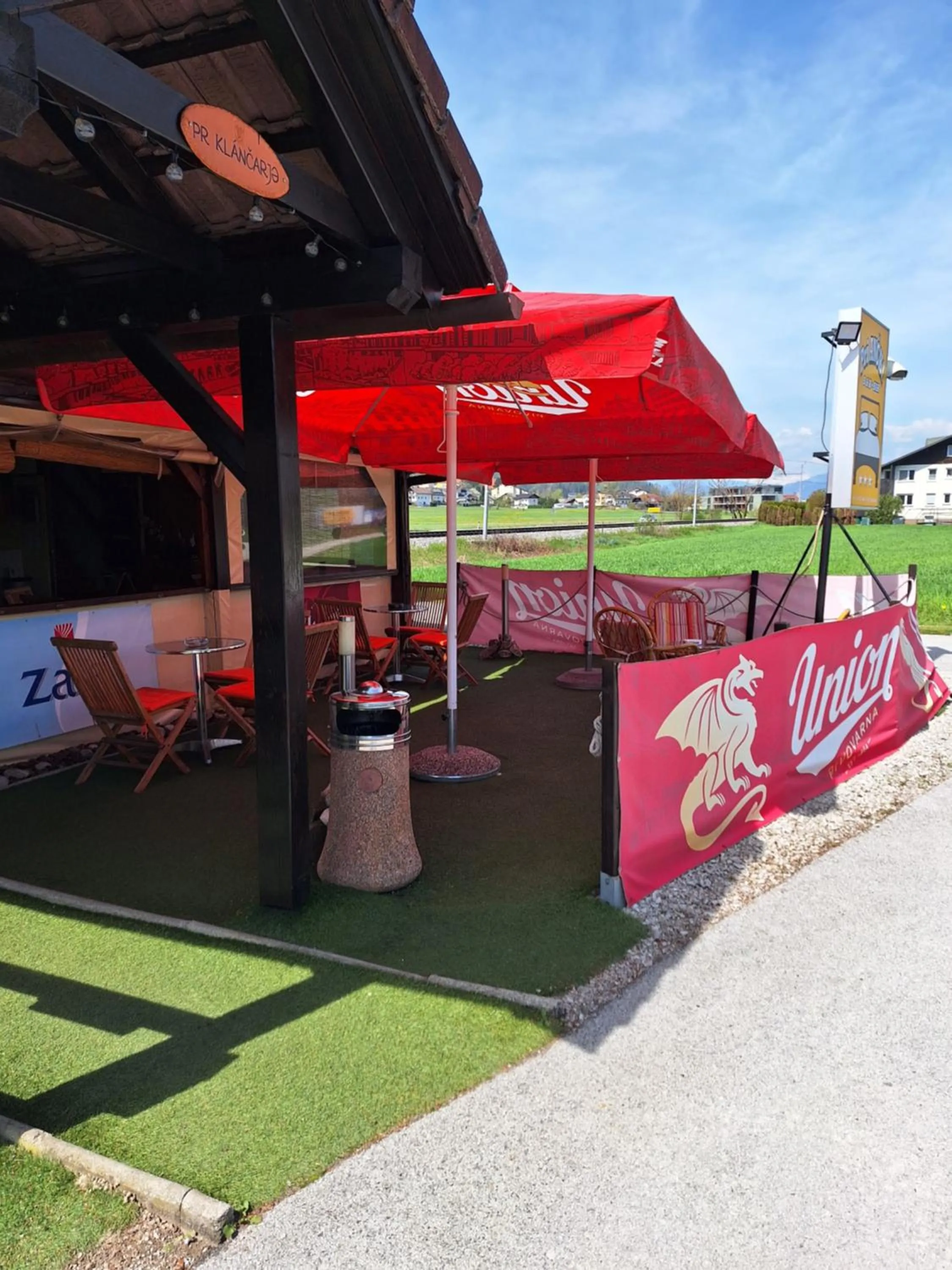 Restaurant/places to eat in Pri Ancki B&B Ljubljana suburbs