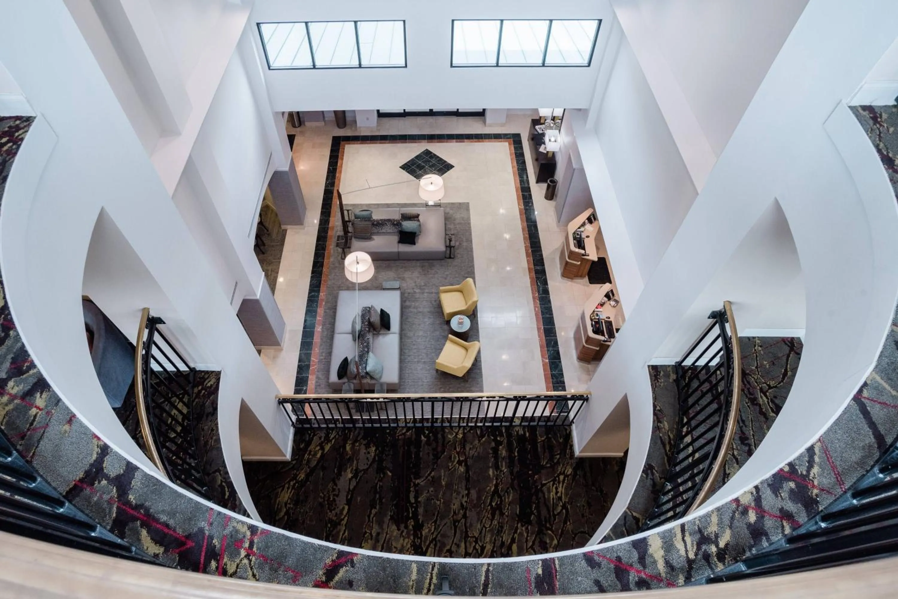 Lobby or reception in Courtyard by Marriott Hickory