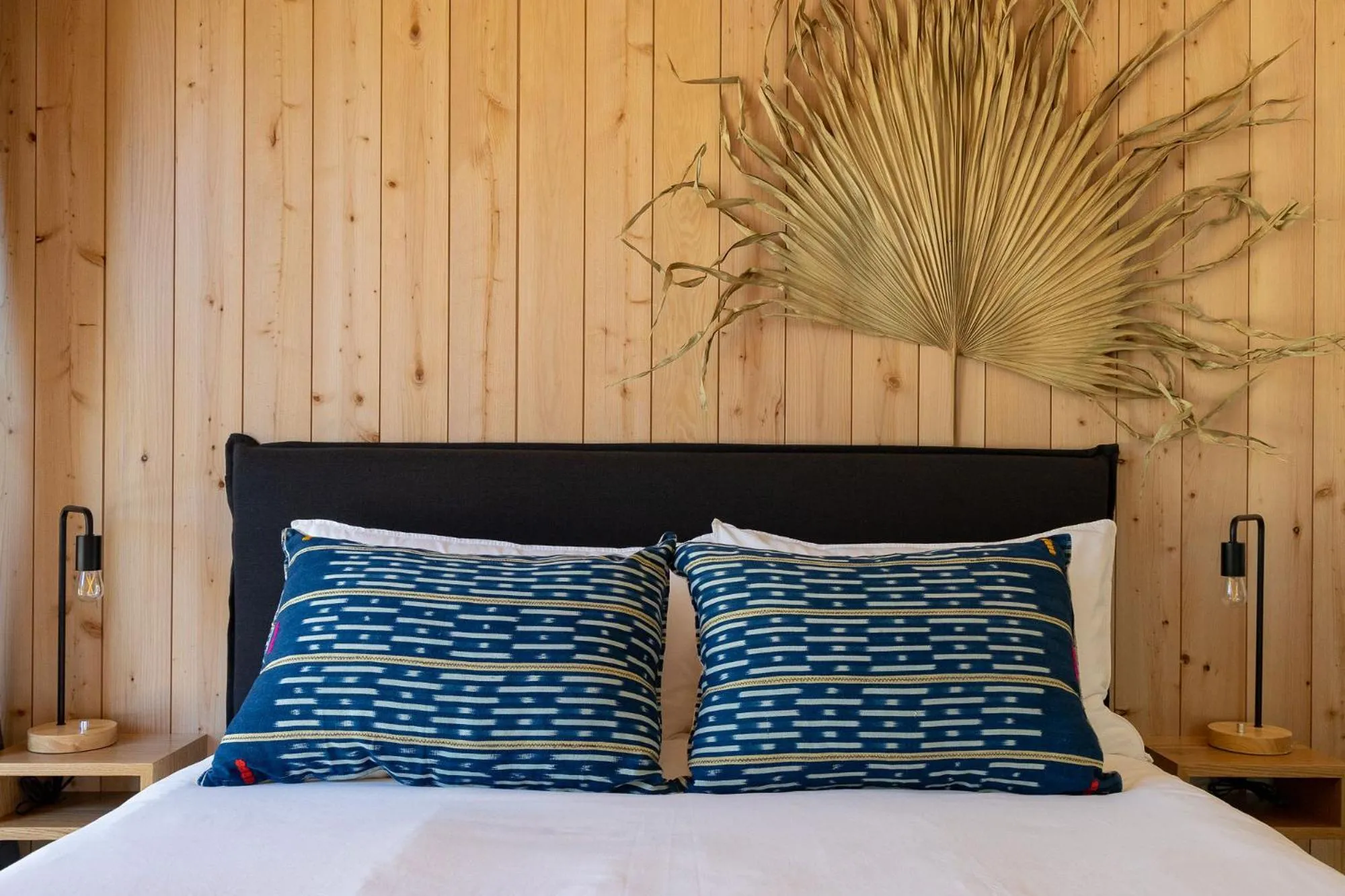 Bed in Mackenzie Beach Resort