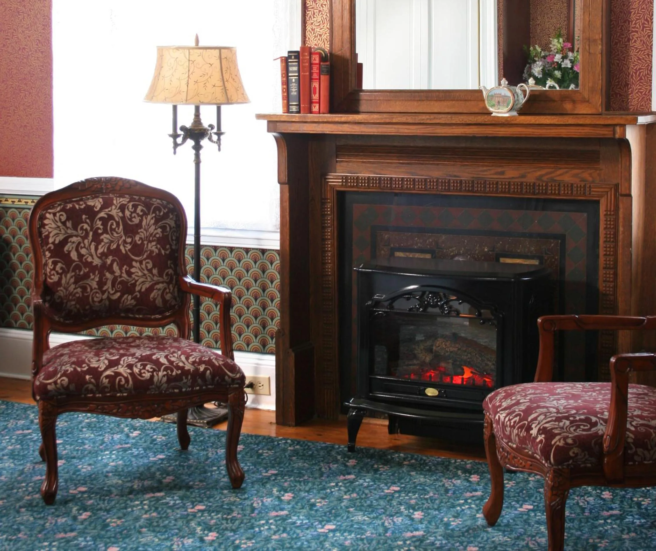 Seating area in The Queen Victoria