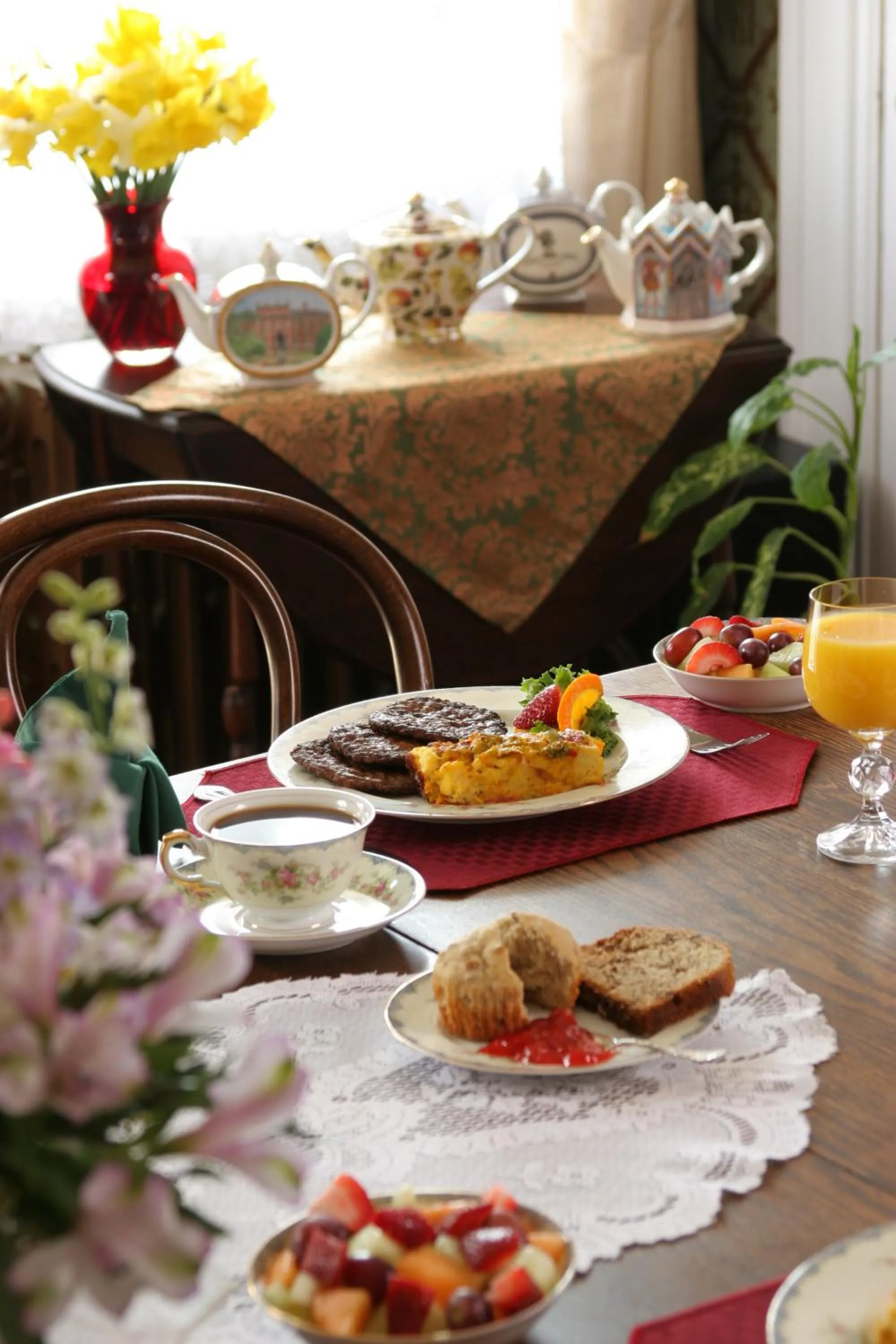 Breakfast in The Queen Victoria