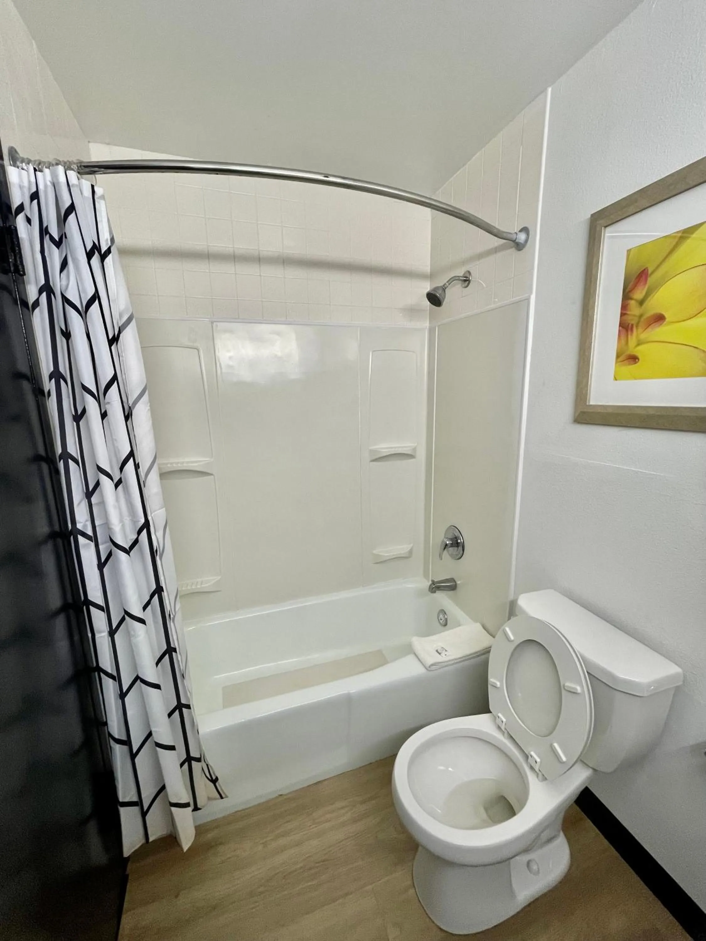 Bathroom in Days Inn by Wyndham Erie