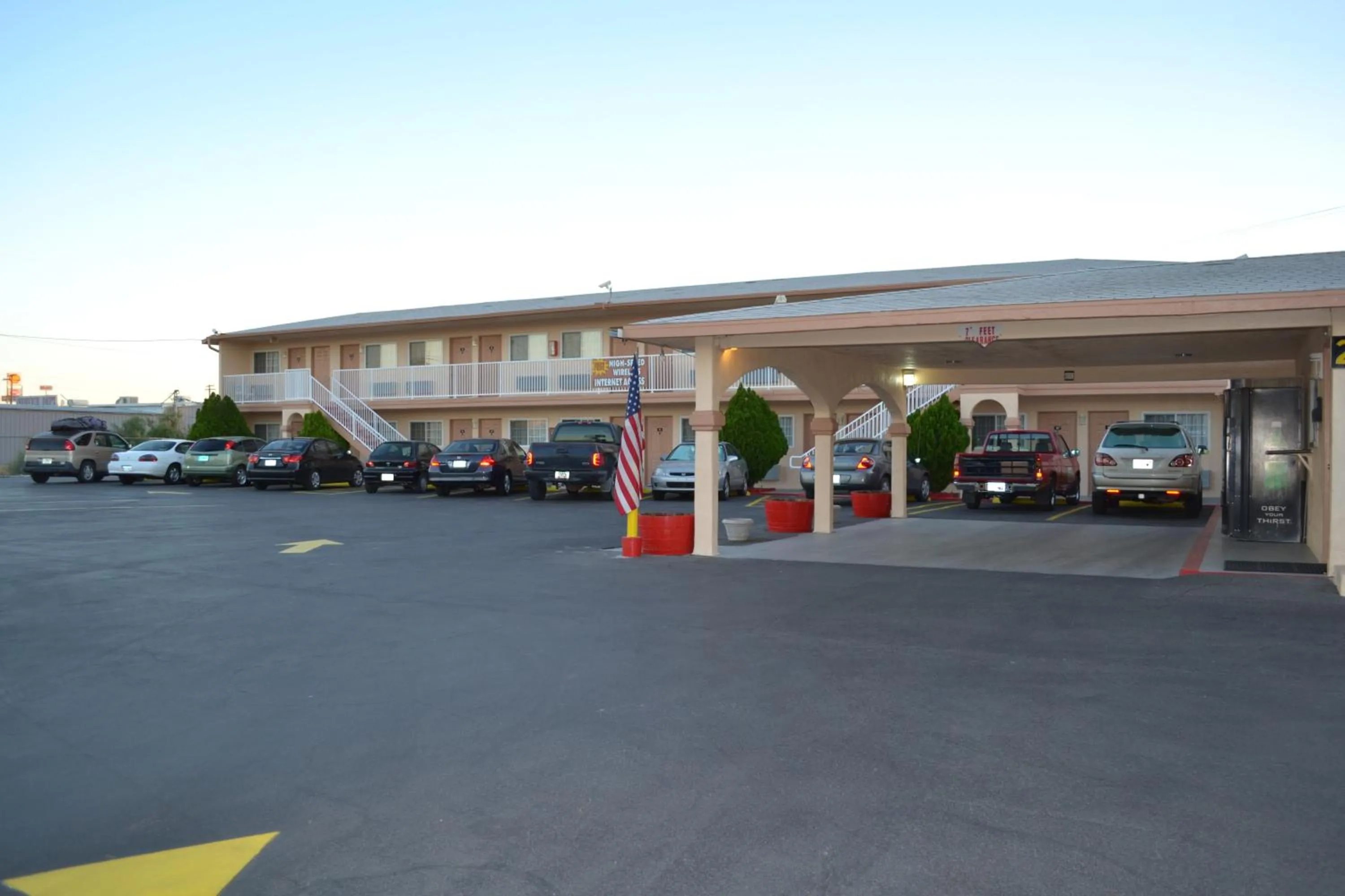 Lobby or reception in Budget Inn