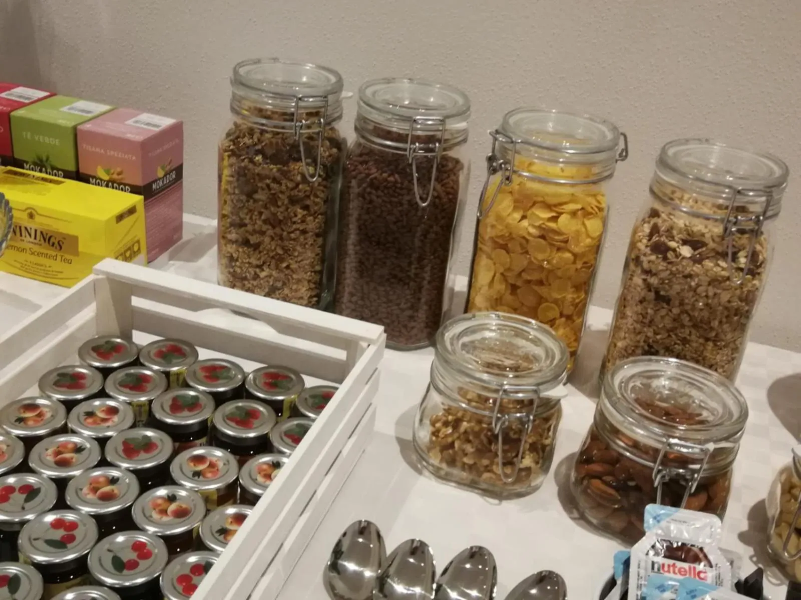 Continental breakfast in Acqua & Sale Hotel