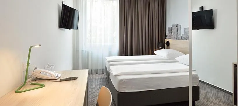 Photo of the whole room, Bed in B&B Hotel Ljubljana Park