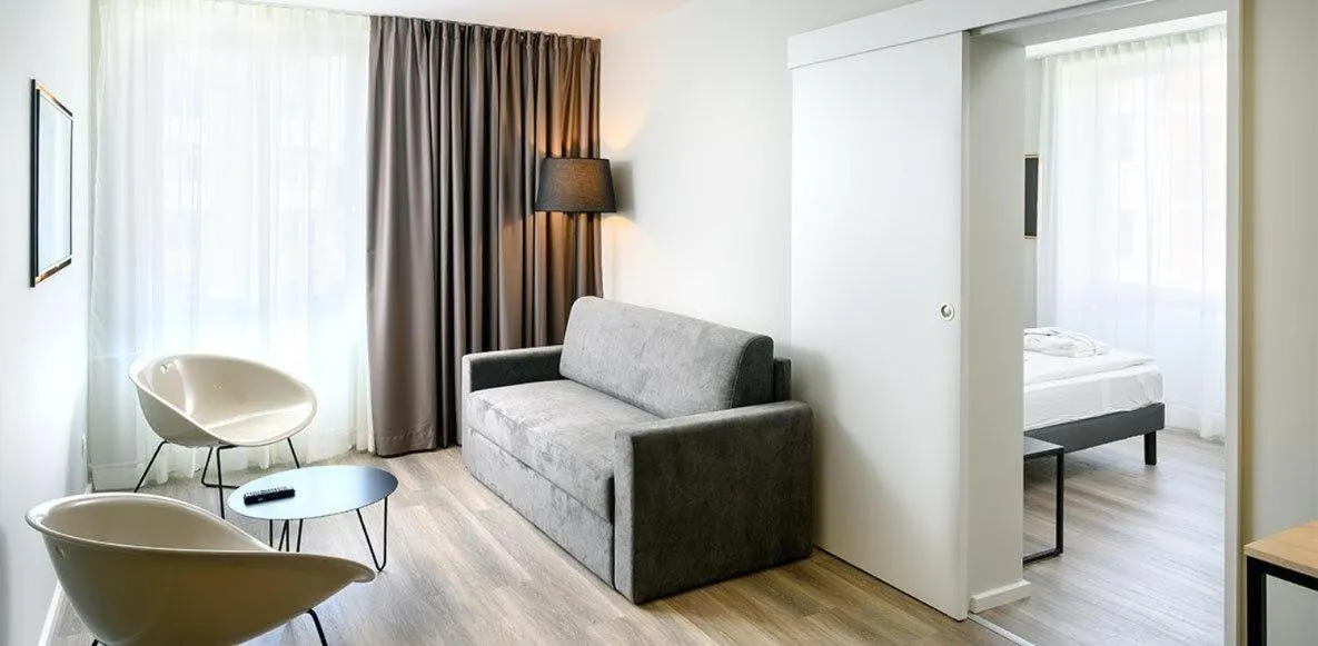 Photo of the whole room in B&B Hotel Ljubljana Park