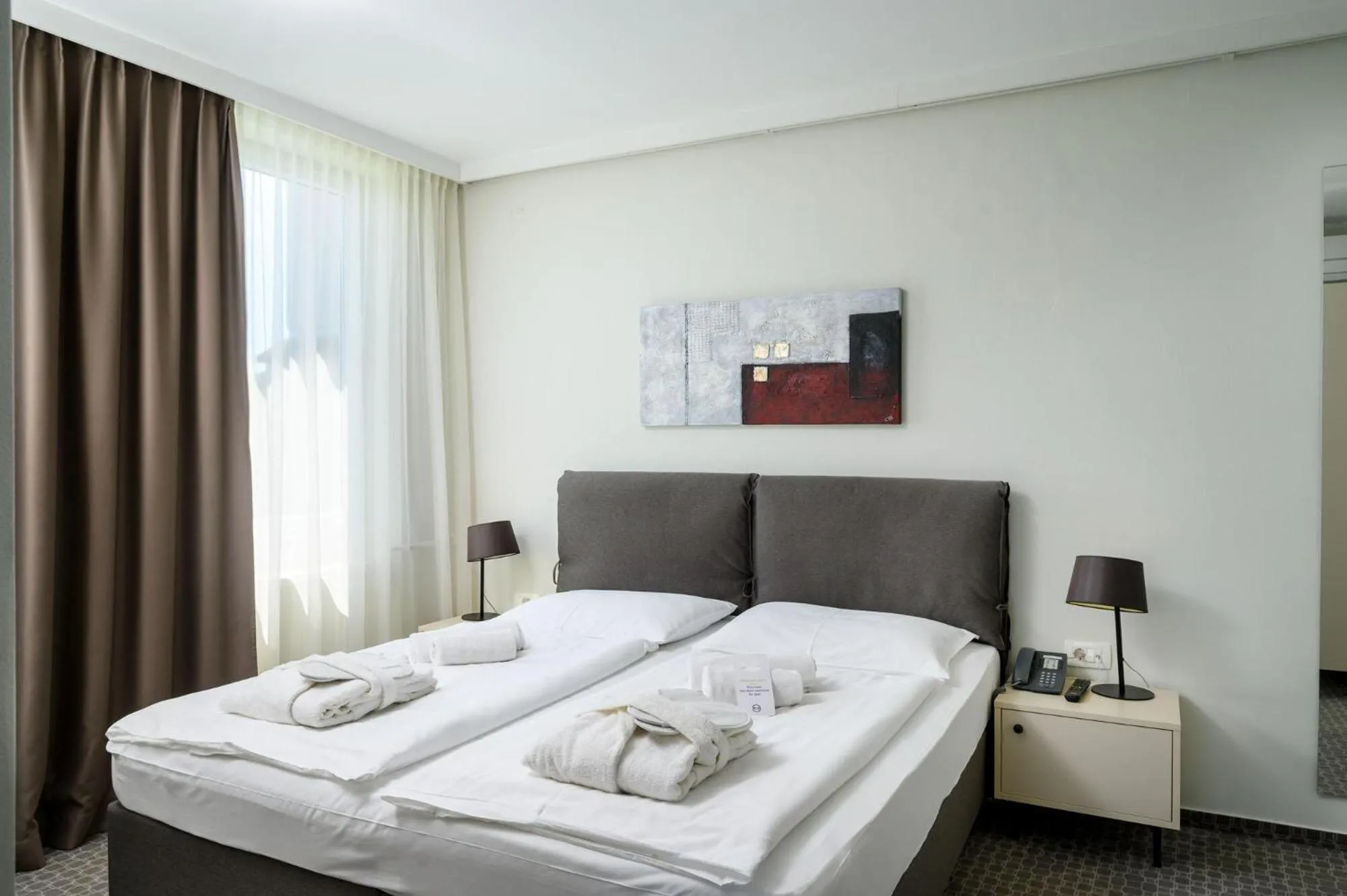 Photo of the whole room, Bed in B&B Hotel Ljubljana Park