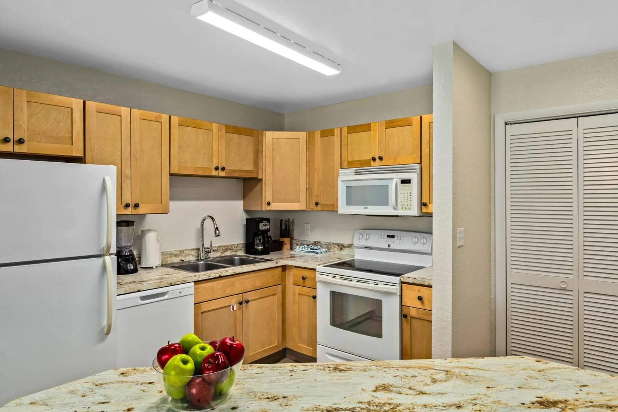 Communal kitchen in WorldMark Grand Lake