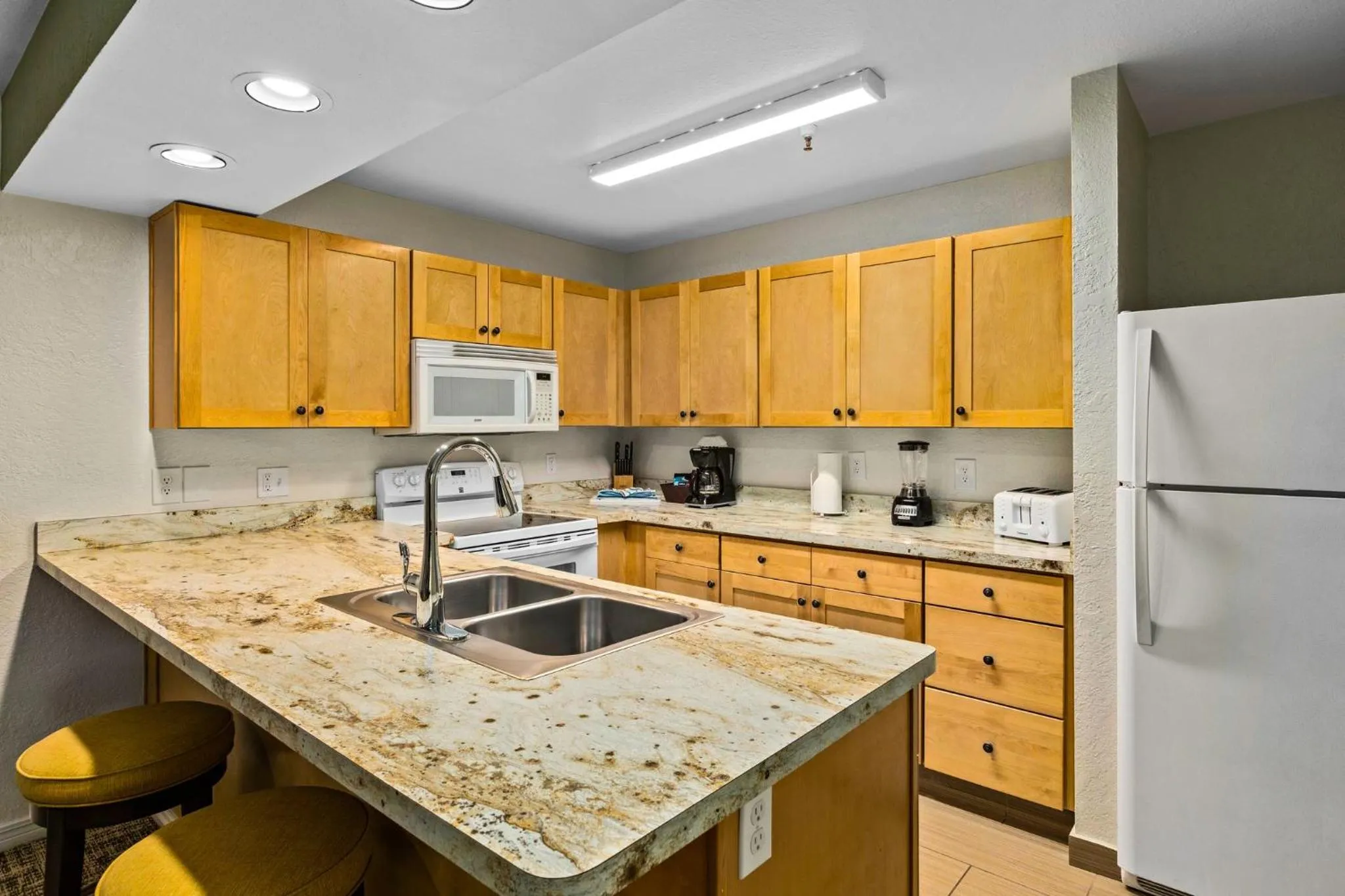 Communal kitchen in WorldMark Grand Lake