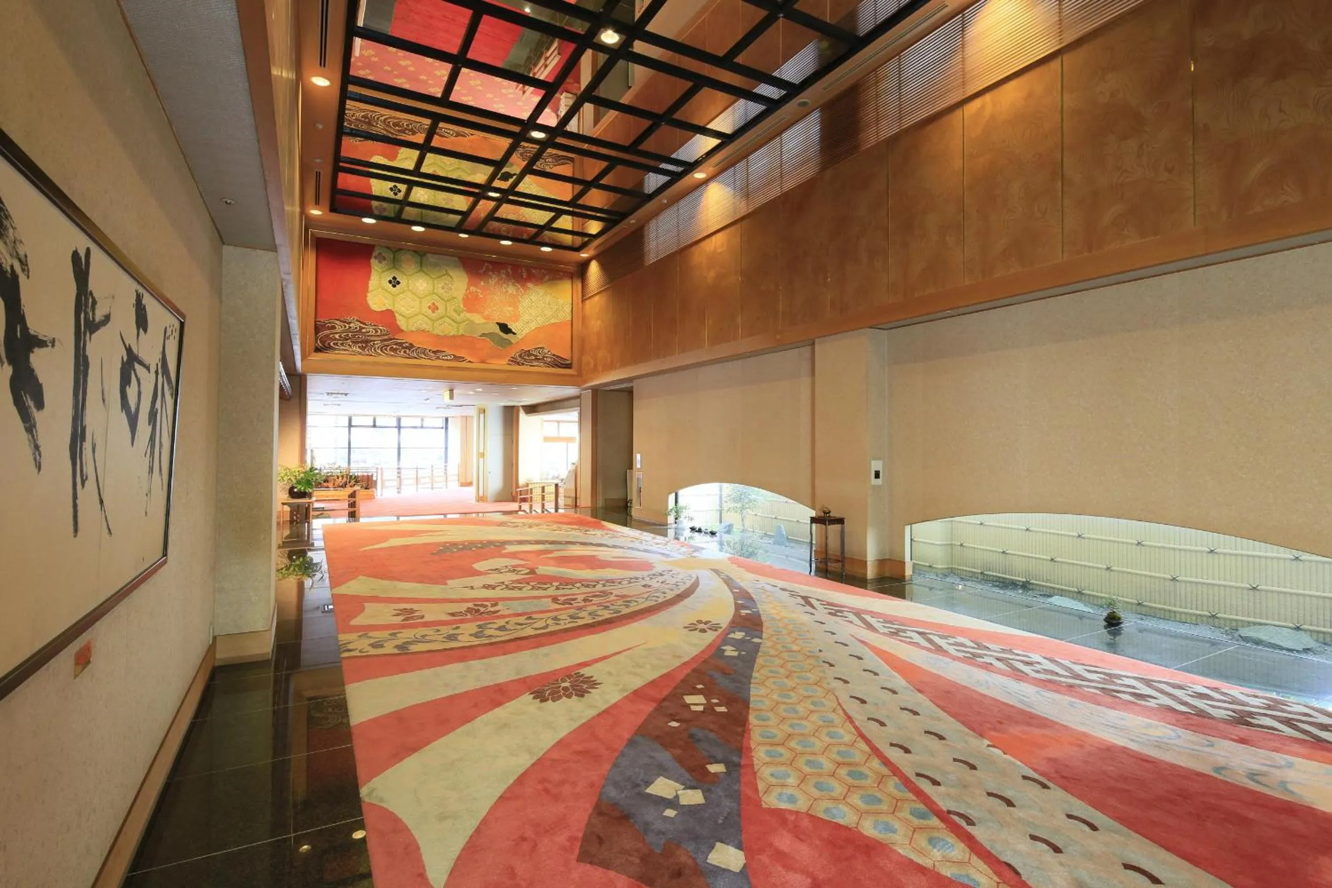 Decorative detail, Bed in Kinugawa Onsen Sanraku