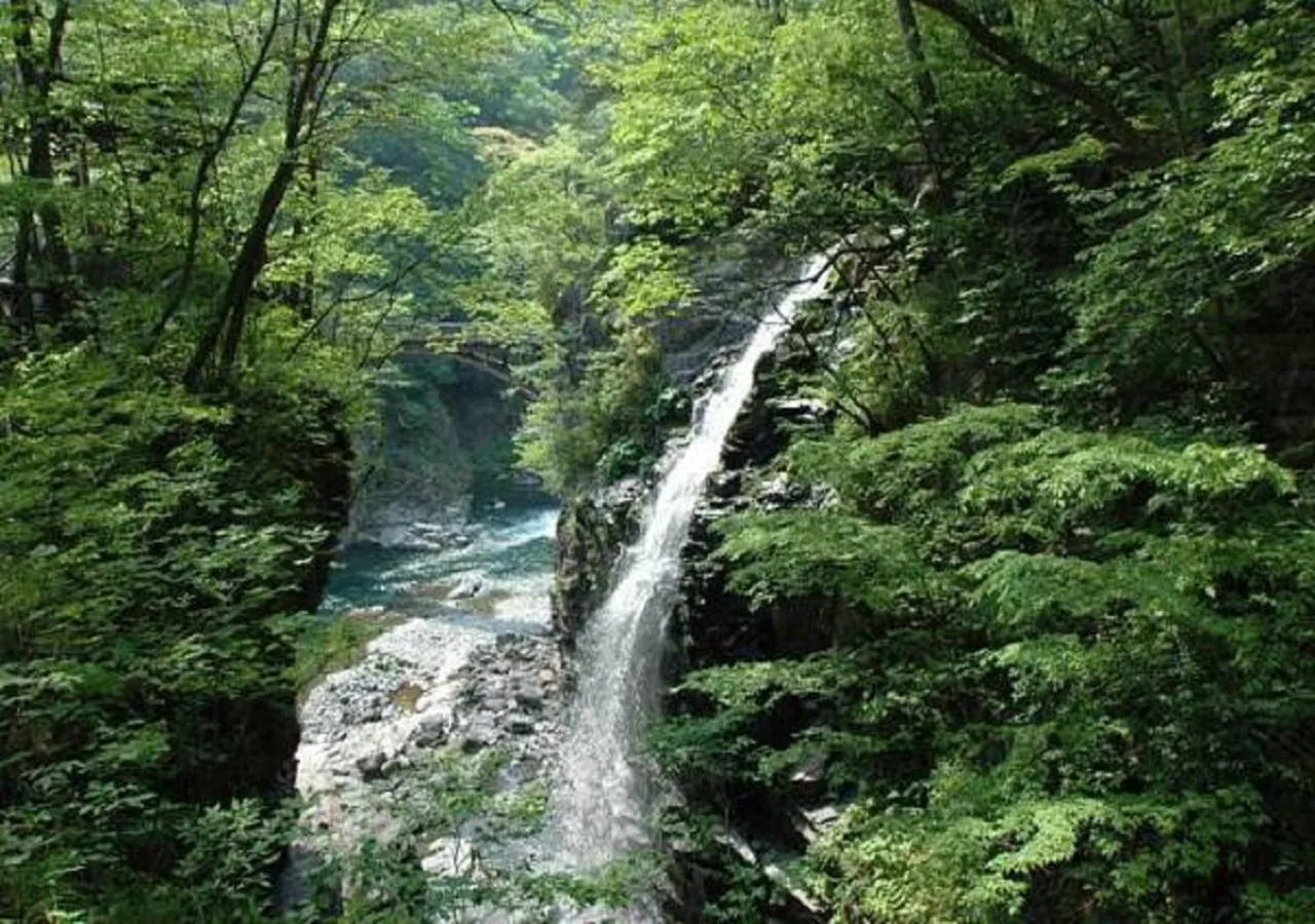 Nearby landmark in Kinugawa Onsen Sanraku
