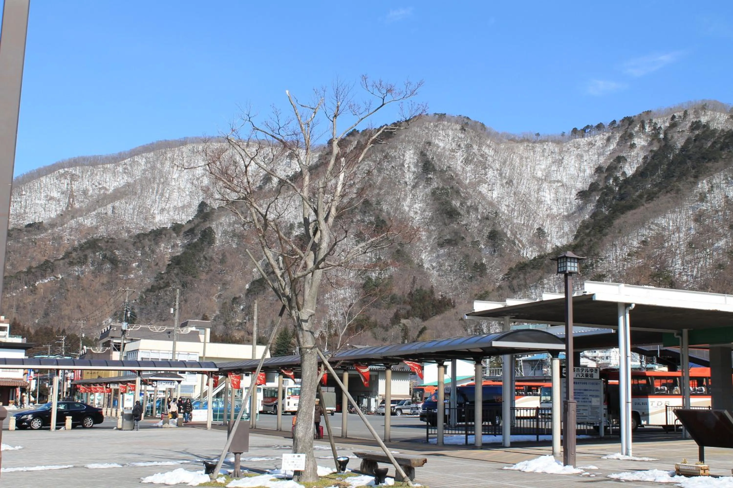 Area and facilities in Kinugawa Onsen Sanraku