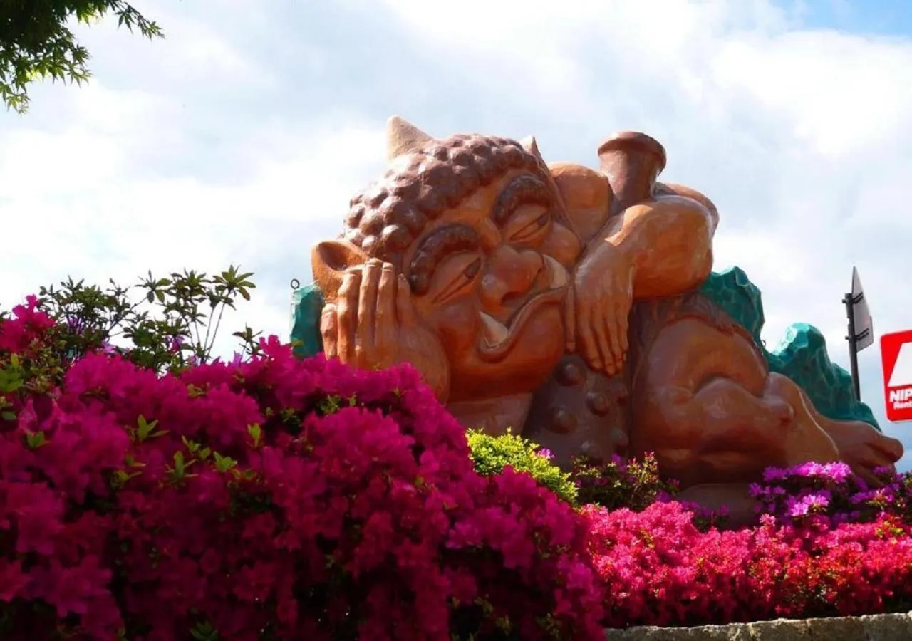 Nearby landmark in Kinugawa Onsen Sanraku