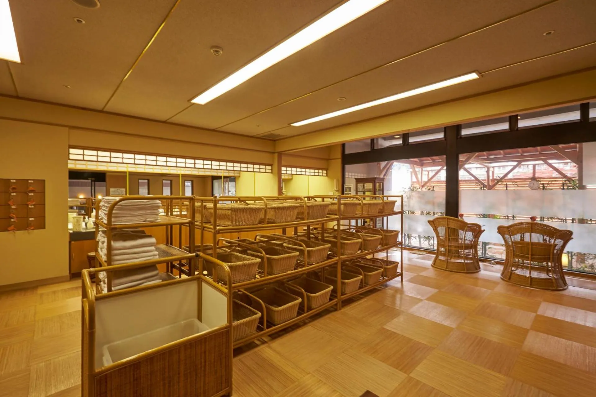 Spa and wellness centre/facilities in Kinugawa Onsen Sanraku