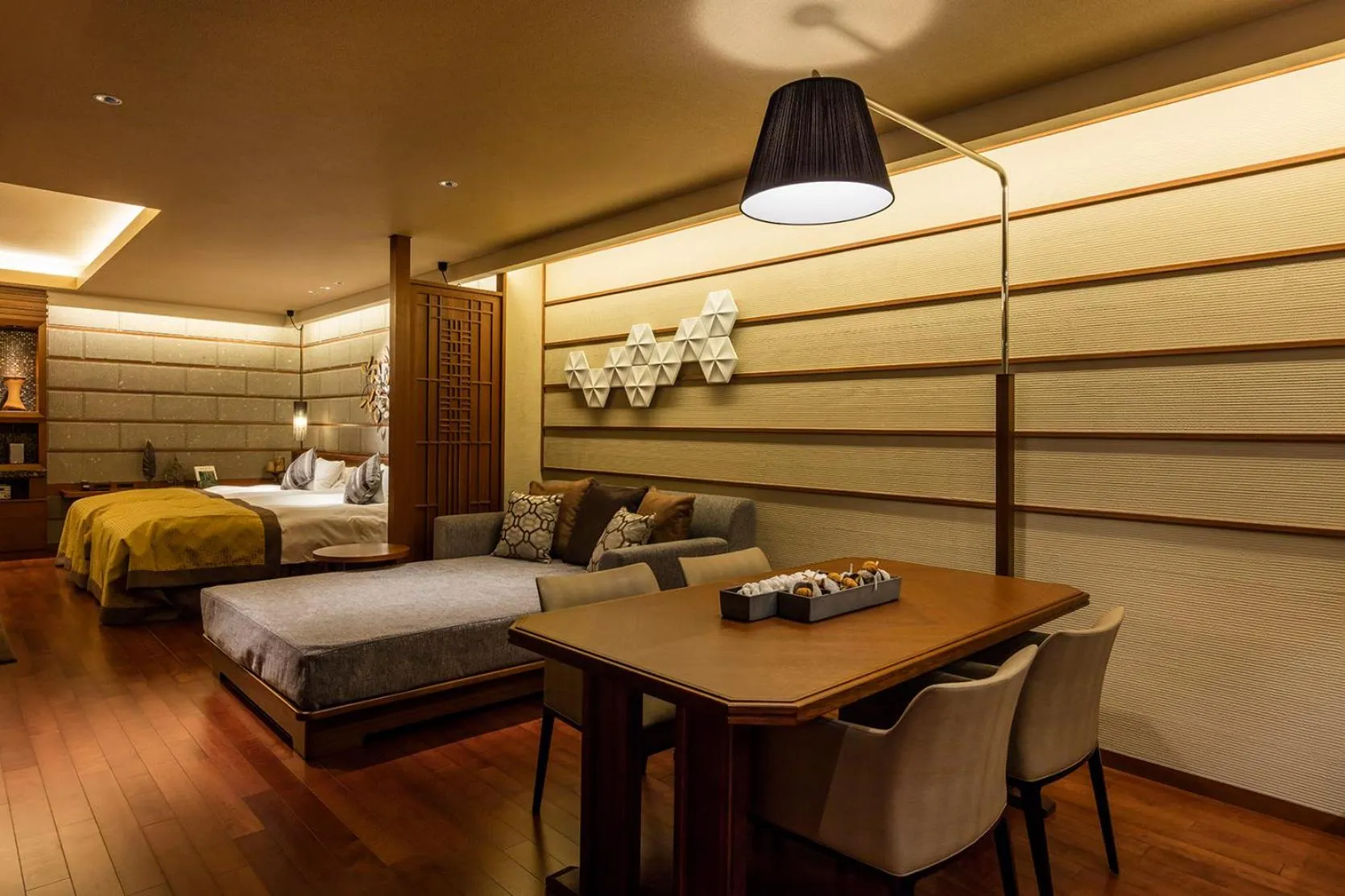 Photo of the whole room, Bed in Hokkaido Hotel