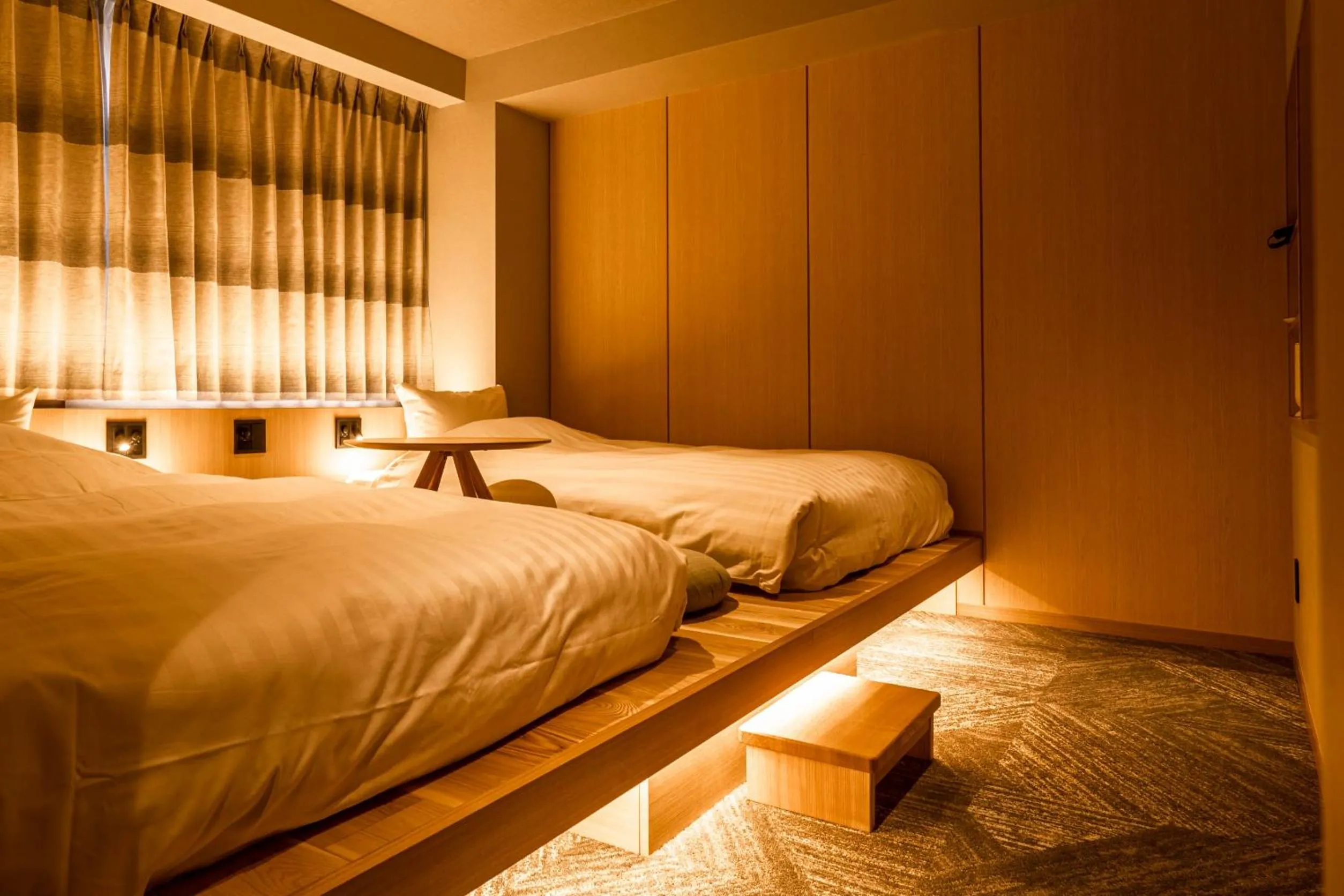 Photo of the whole room, Bed in Hokkaido Hotel