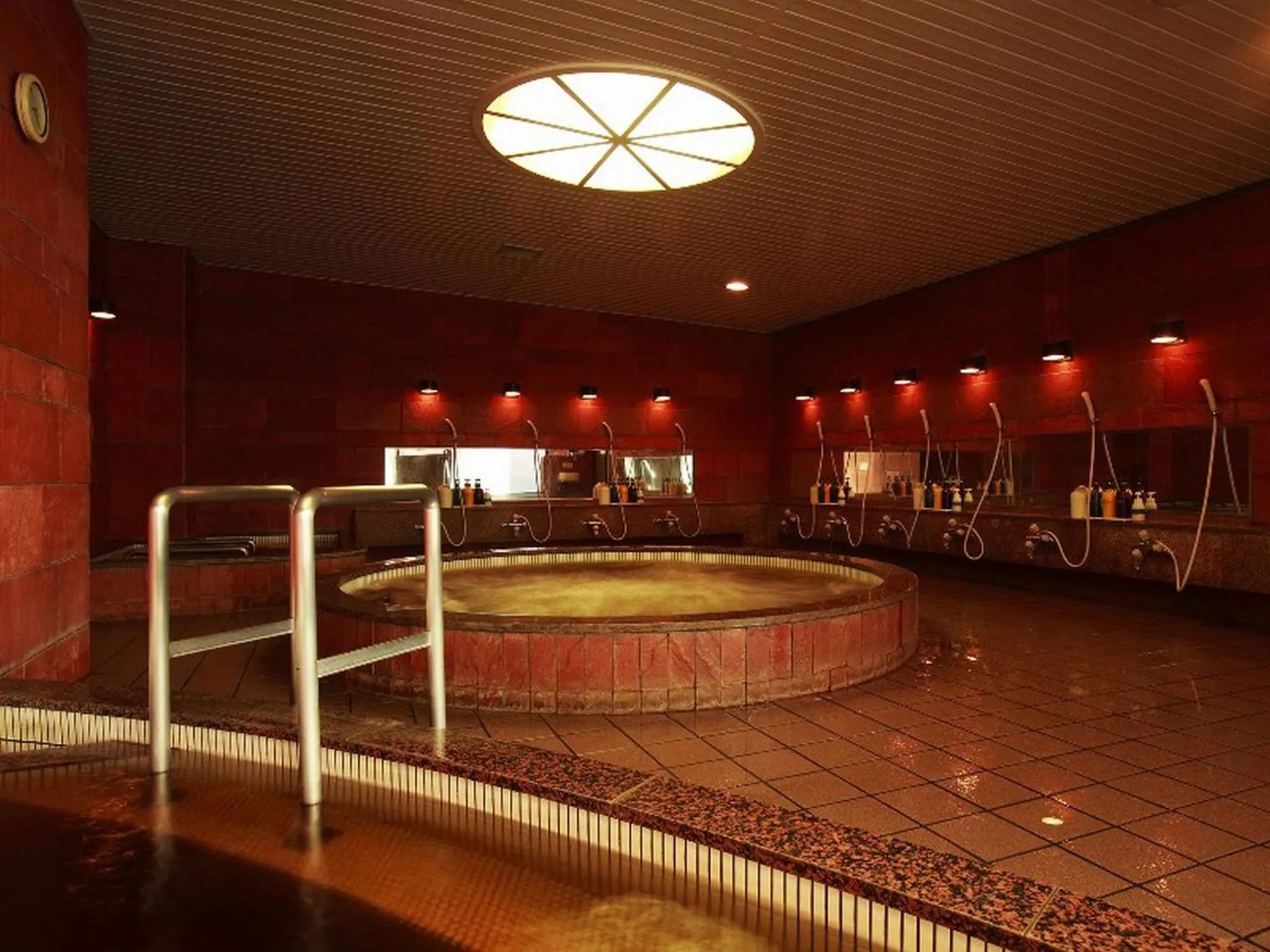 Hot Spring Bath in Hokkaido Hotel