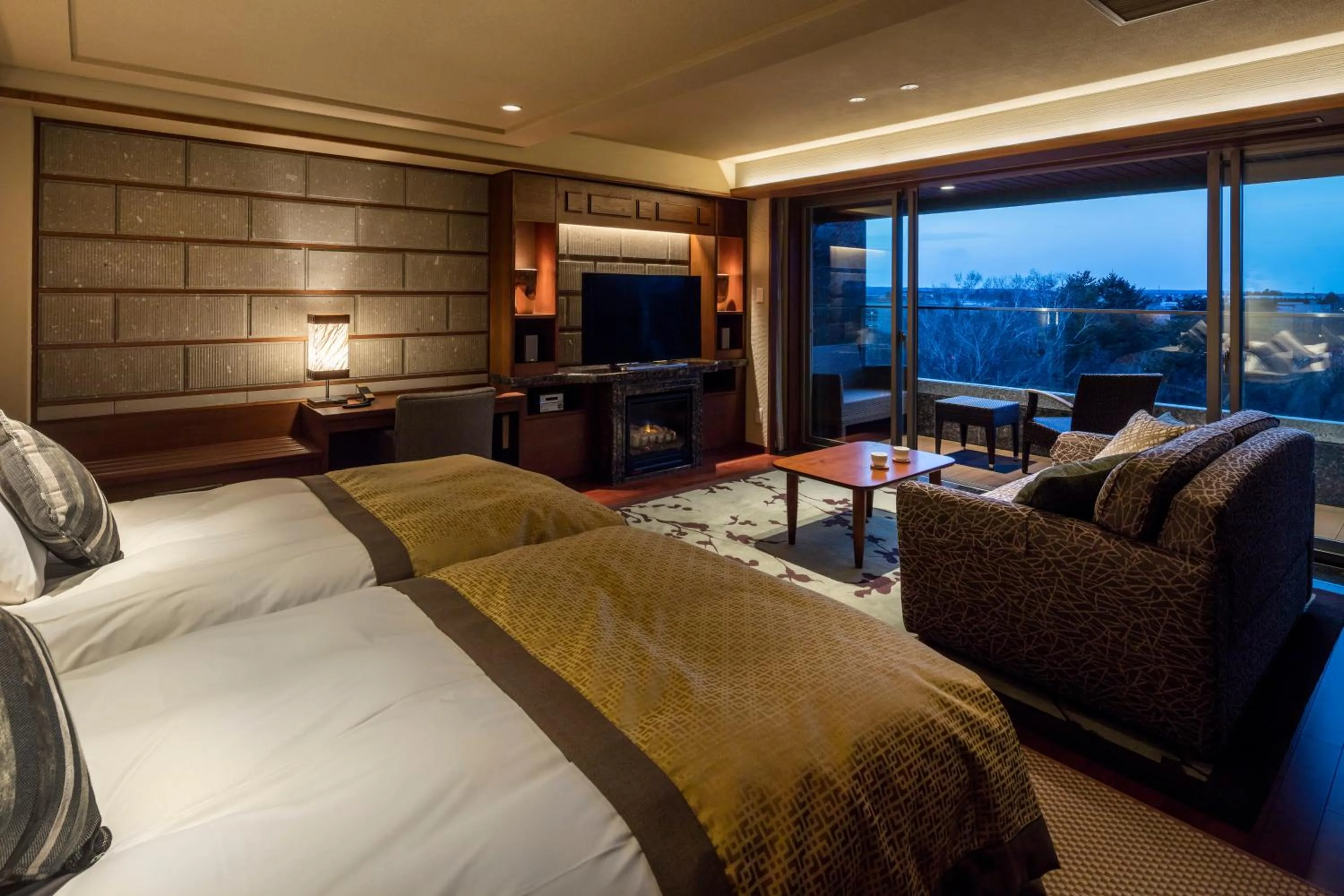 Photo of the whole room, Bed in Hokkaido Hotel