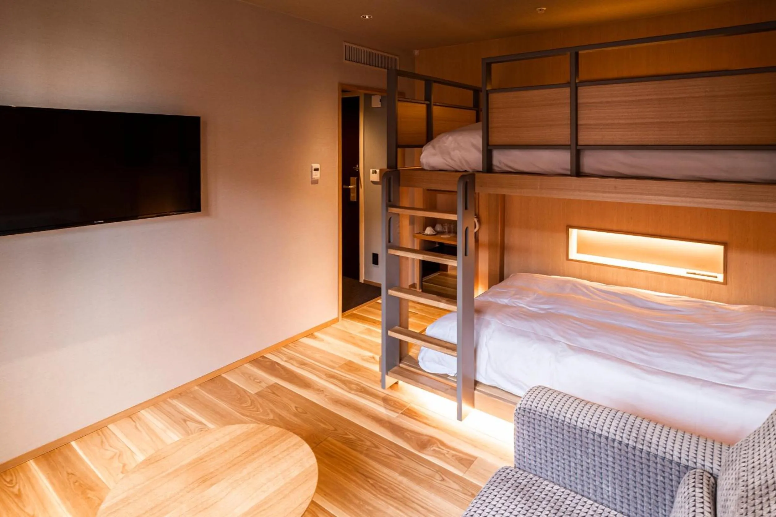 Photo of the whole room, Bed in Hokkaido Hotel