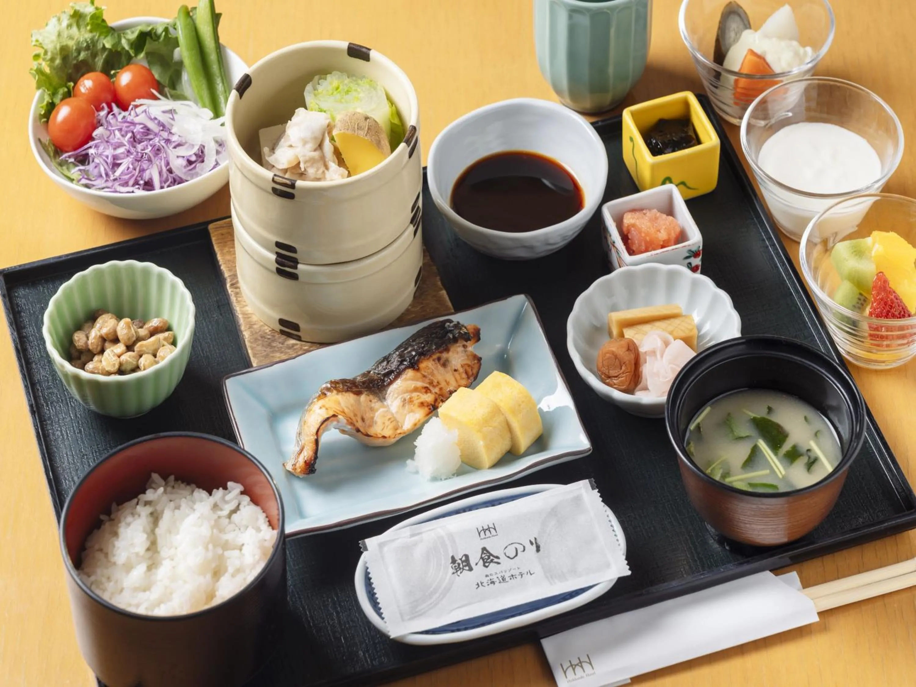 Breakfast in Hokkaido Hotel