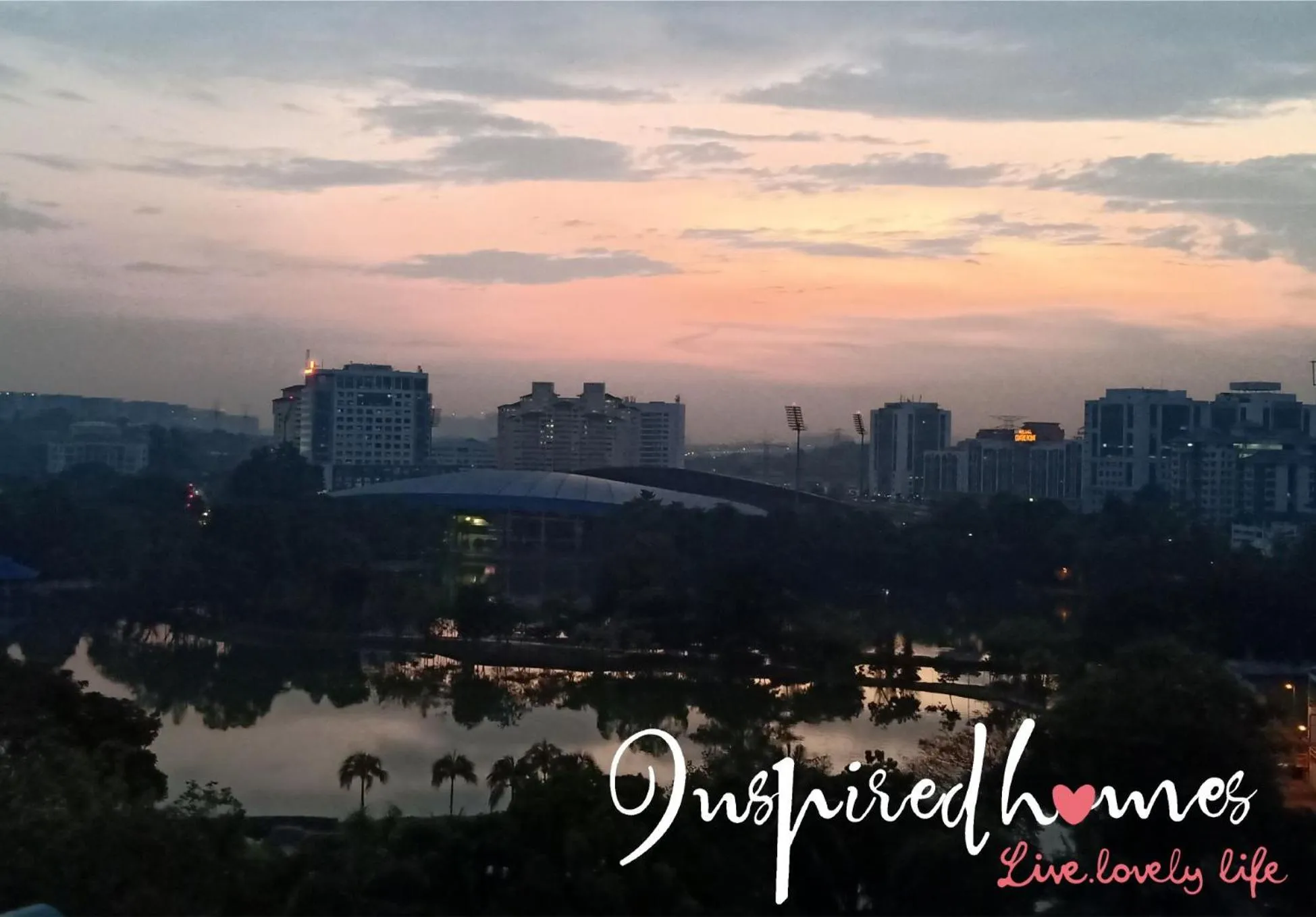 Lake view in Inspired Homes @ PJ The Grand Sofo