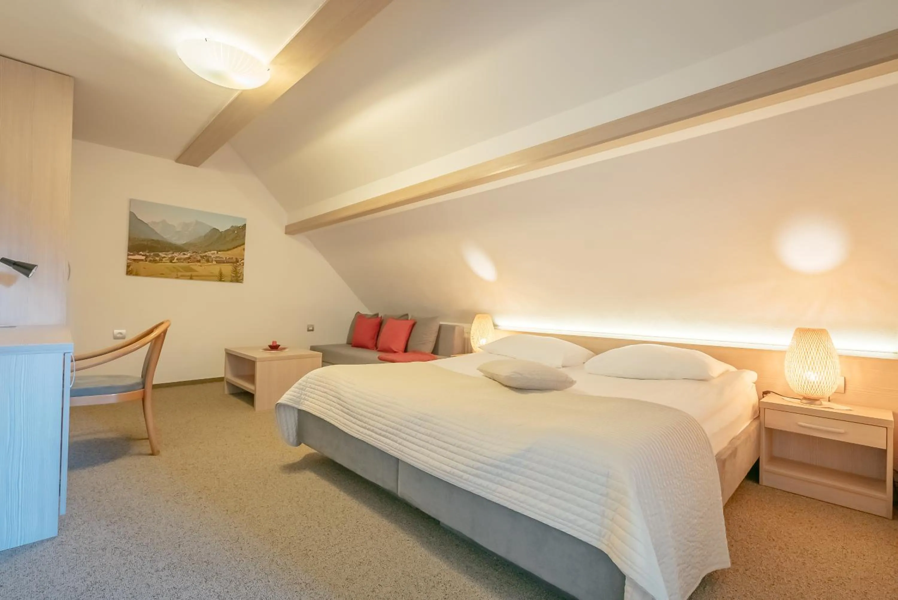 Bed in Garni Hotel Miklič