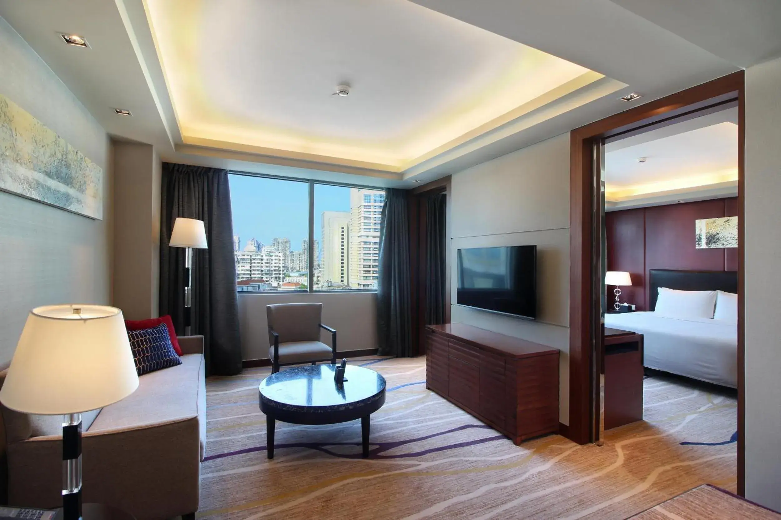 Deluxe One-Bedroom Suite in Swiss Grand Xiamen Deluxe One-Bedroom Suite in Swiss Grand Xiamen