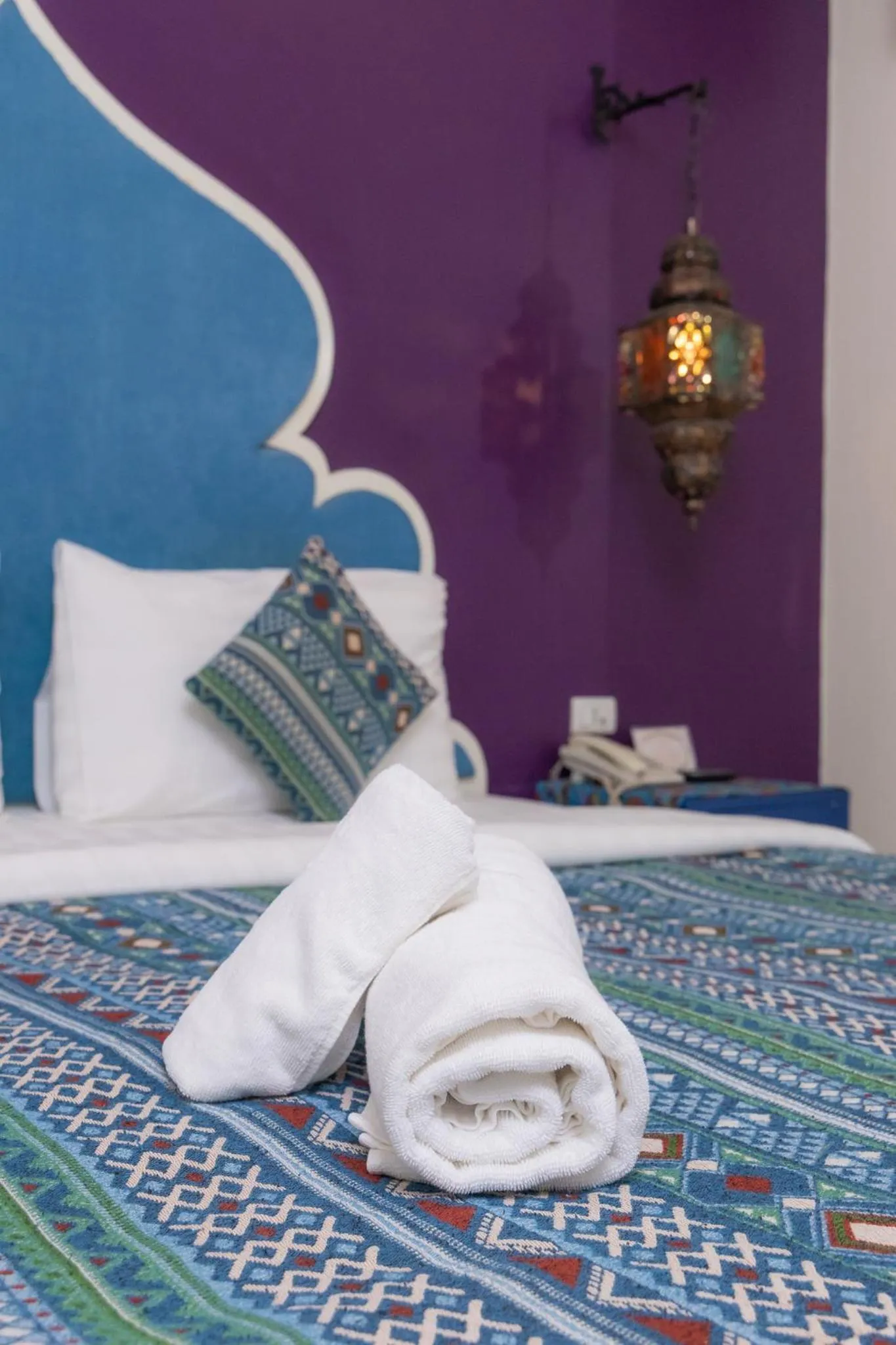 Bed in Rasa Boutique Hotel Chiang Rai