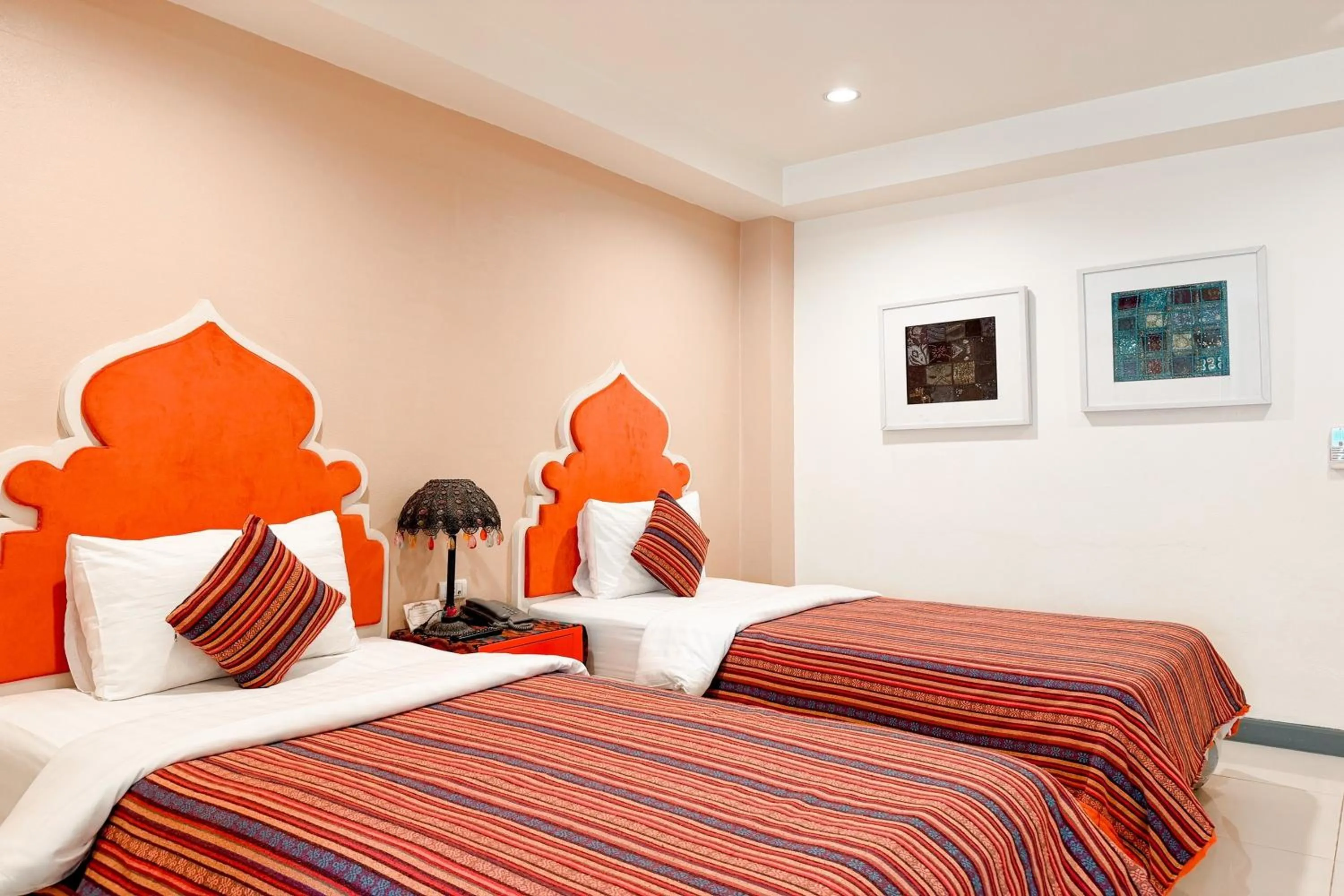 Photo of the whole room, Bed in Rasa Boutique Hotel Chiang Rai