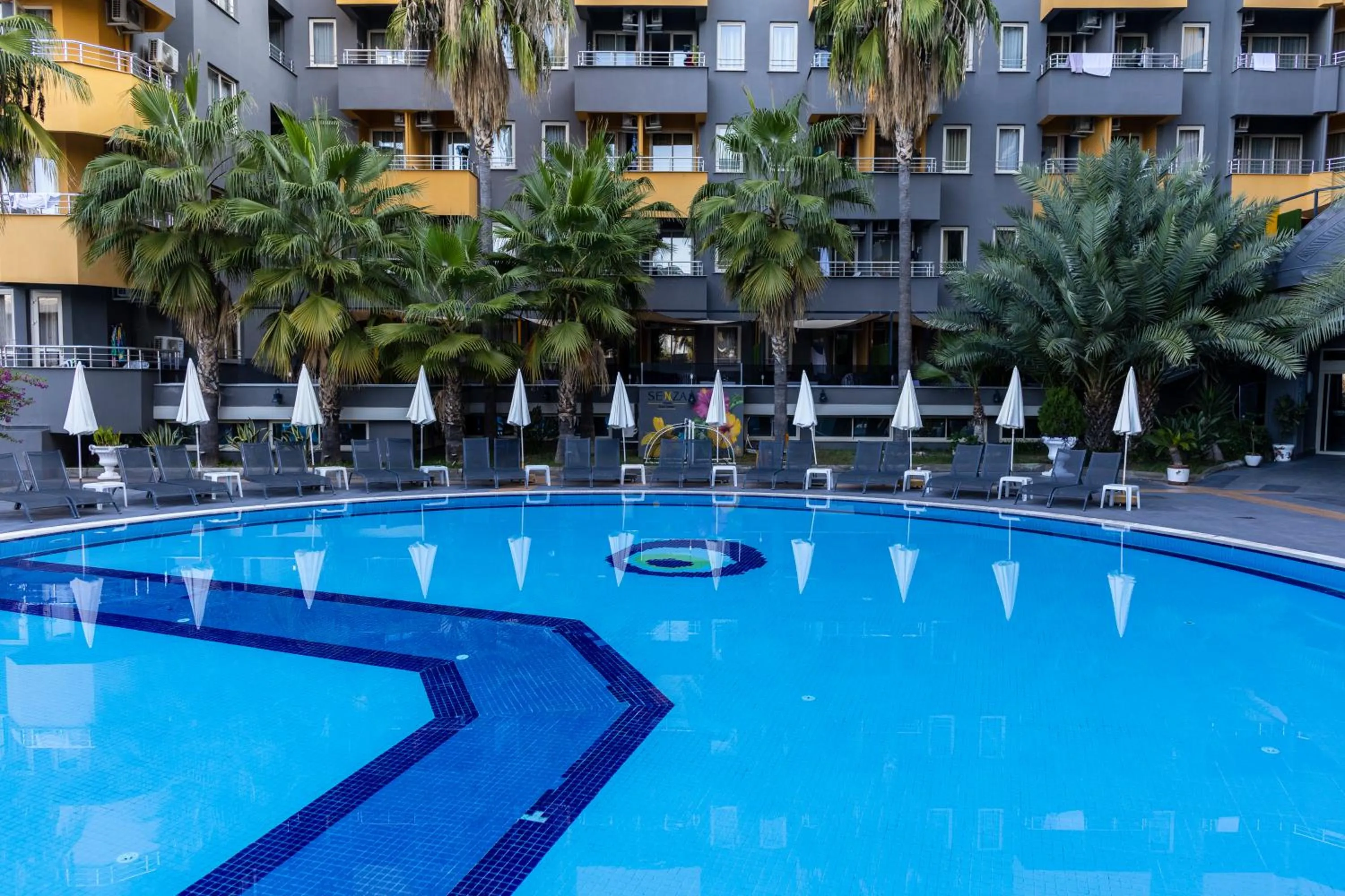 Pool view in Senza Grand Santana Hotel - Ultra All Inclusive