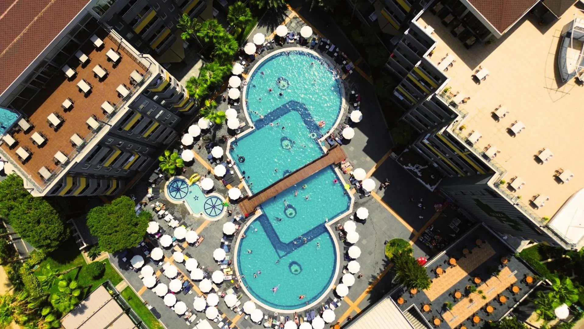 Bird's eye view in Senza Grand Santana Hotel - Ultra All Inclusive