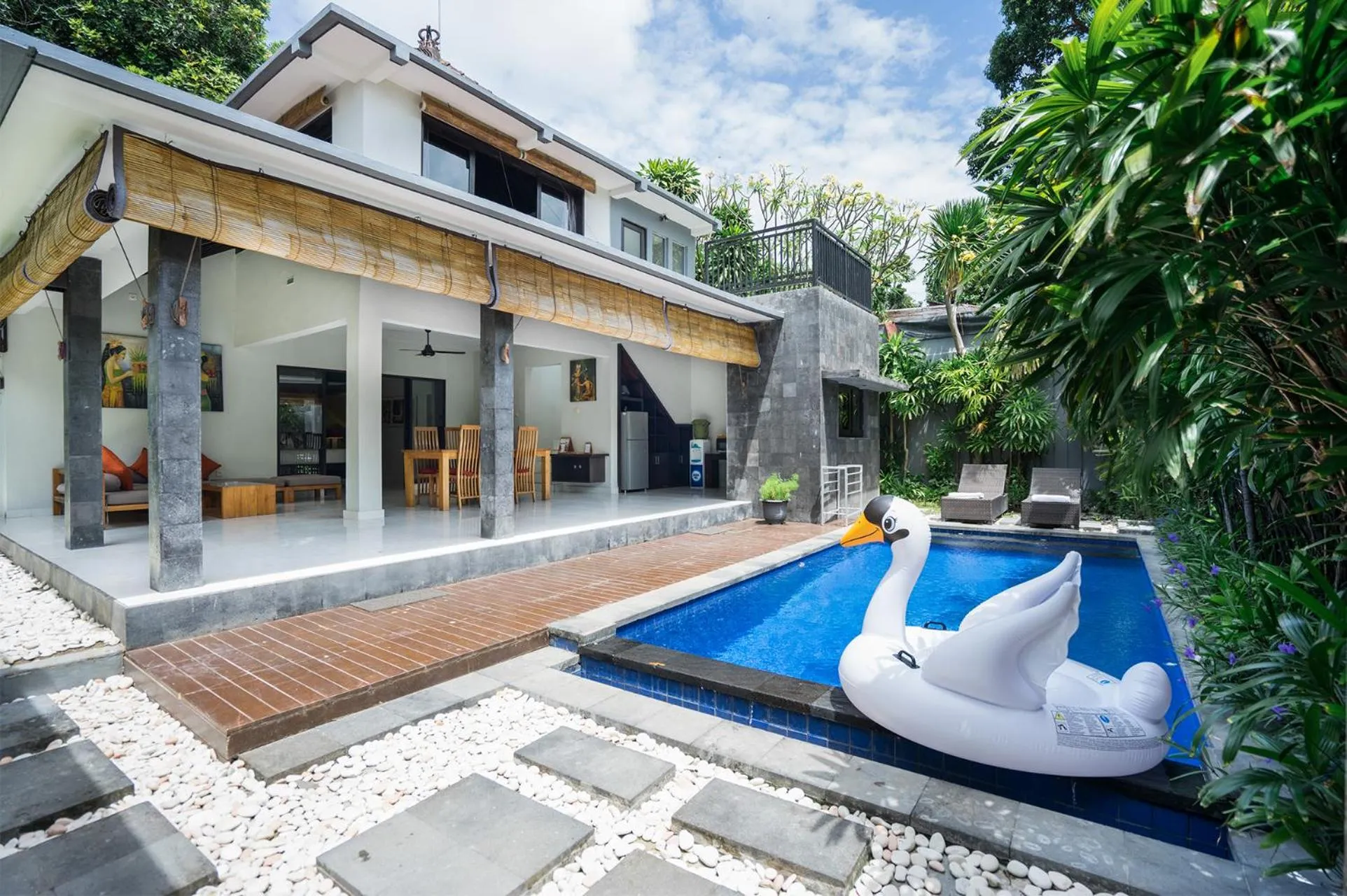 Swimming pool in Samaja Beachside Villas