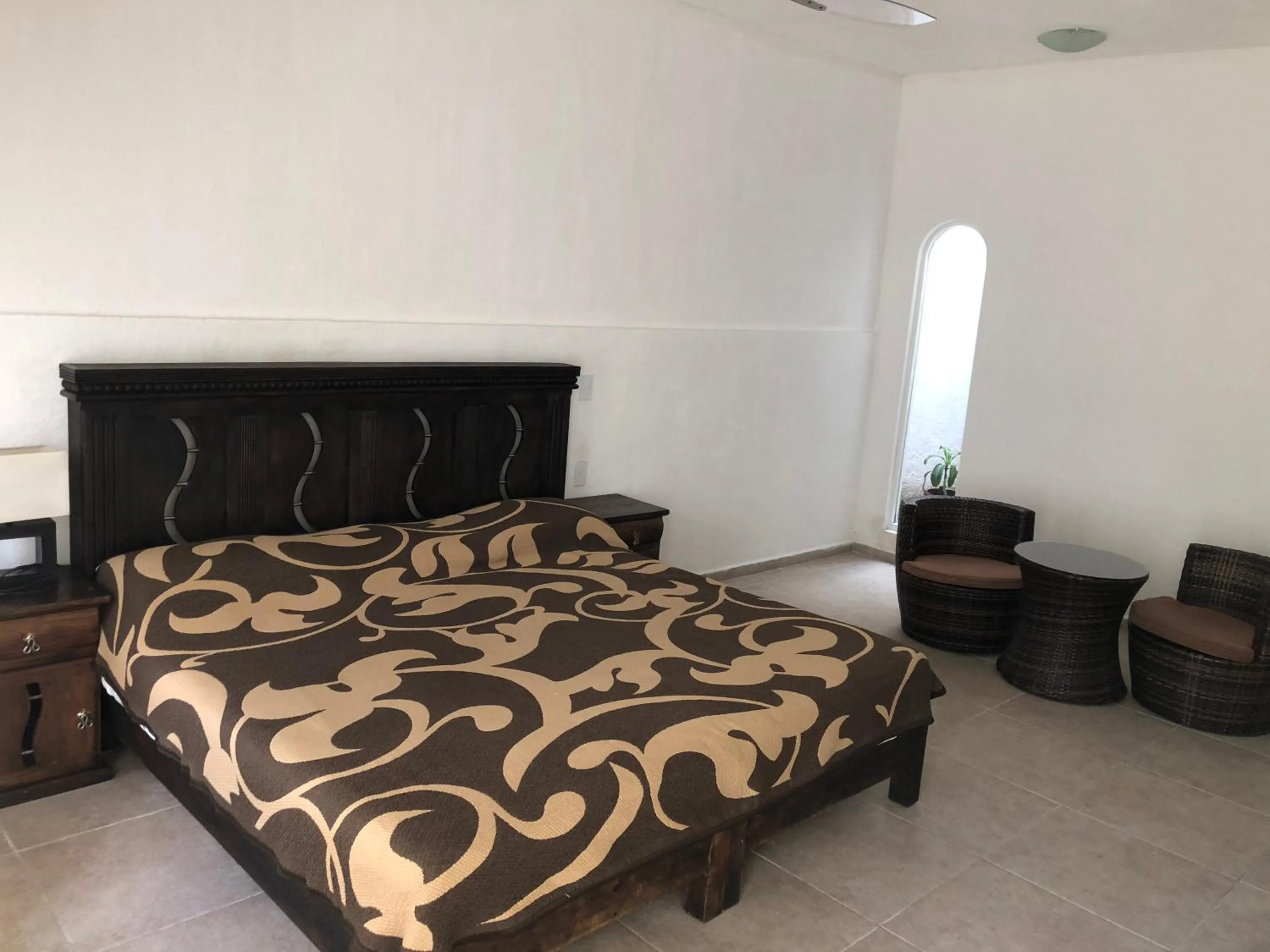 Bed in Hotel SKY & PALMS