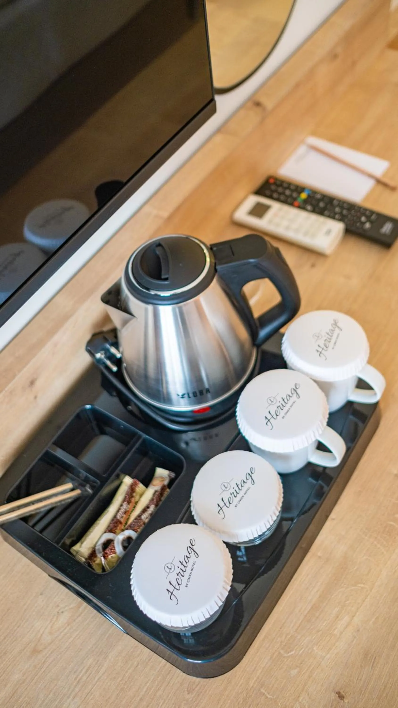 Coffee/tea facilities in Heritage by Cimen Hotel