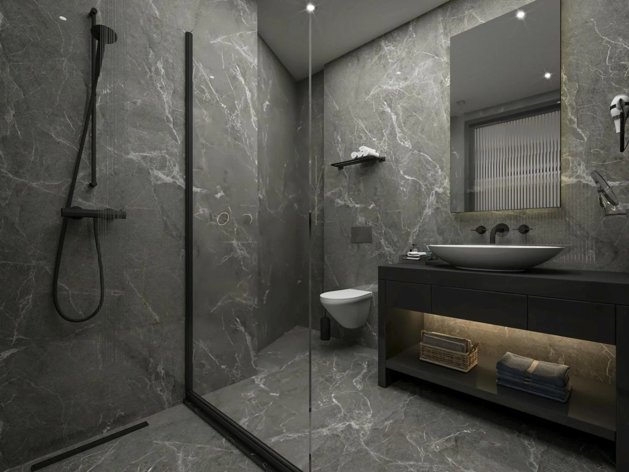 Shower in Heritage by Cimen Hotel
