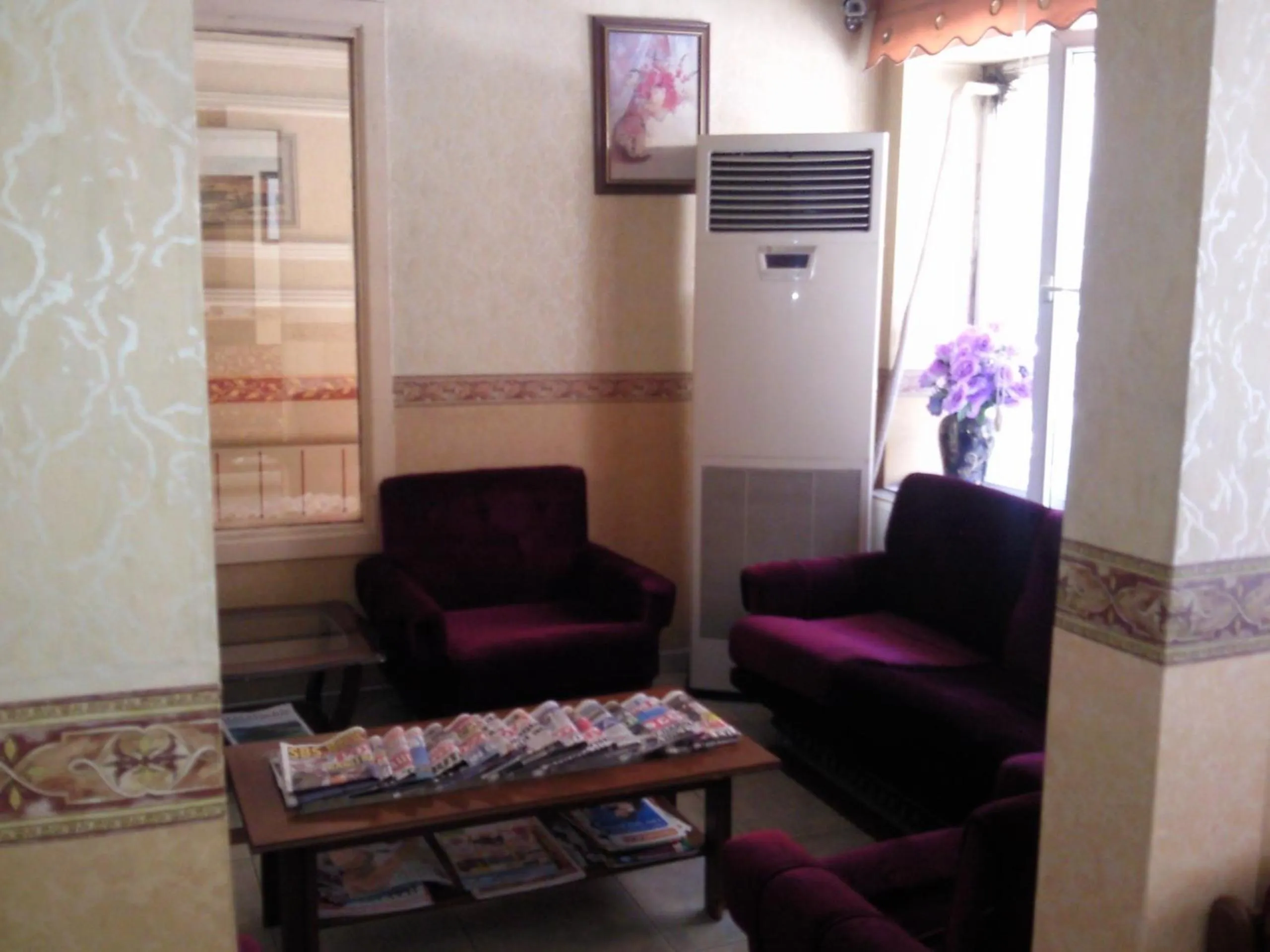 Lobby or reception in Yunus Hotel